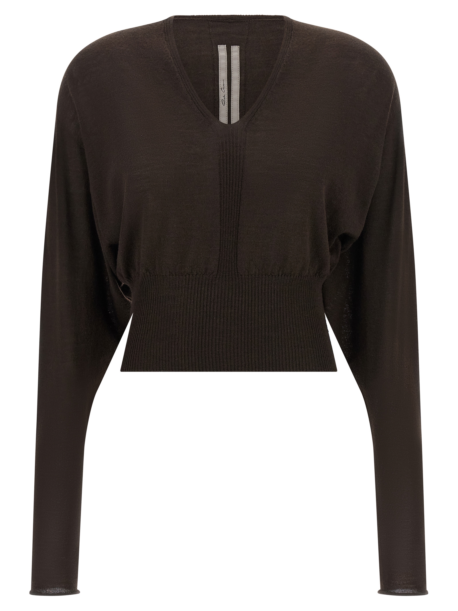 Brown Virgin Wool Shirt