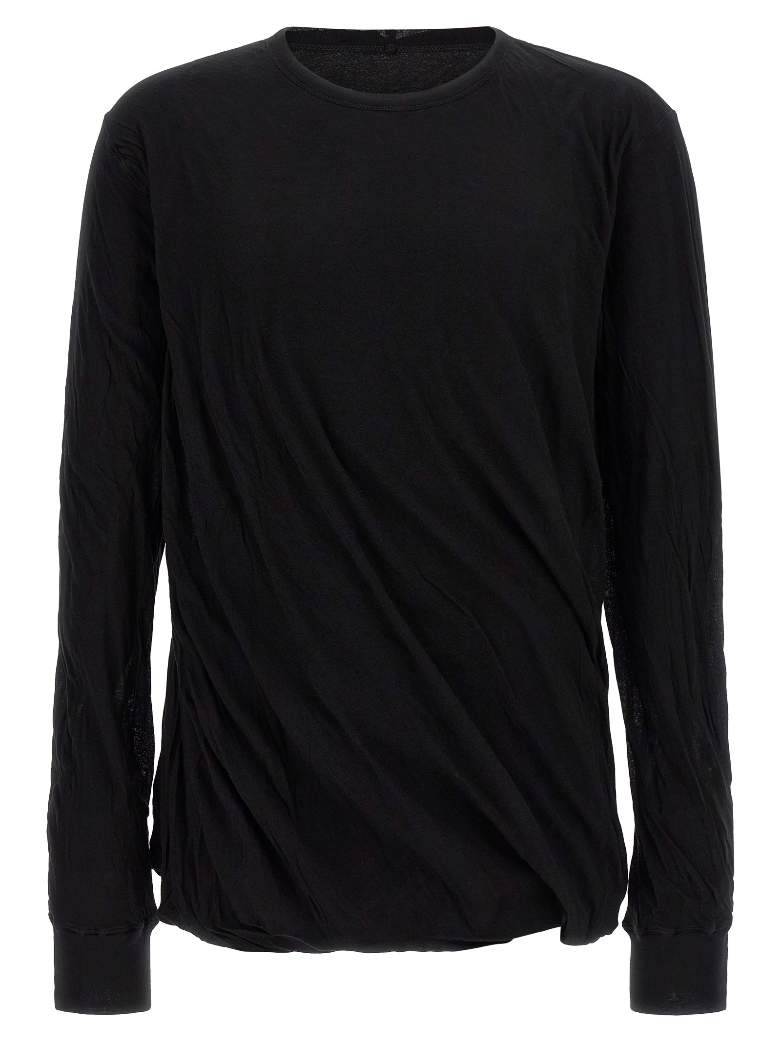 Black Cotton T-Shirt