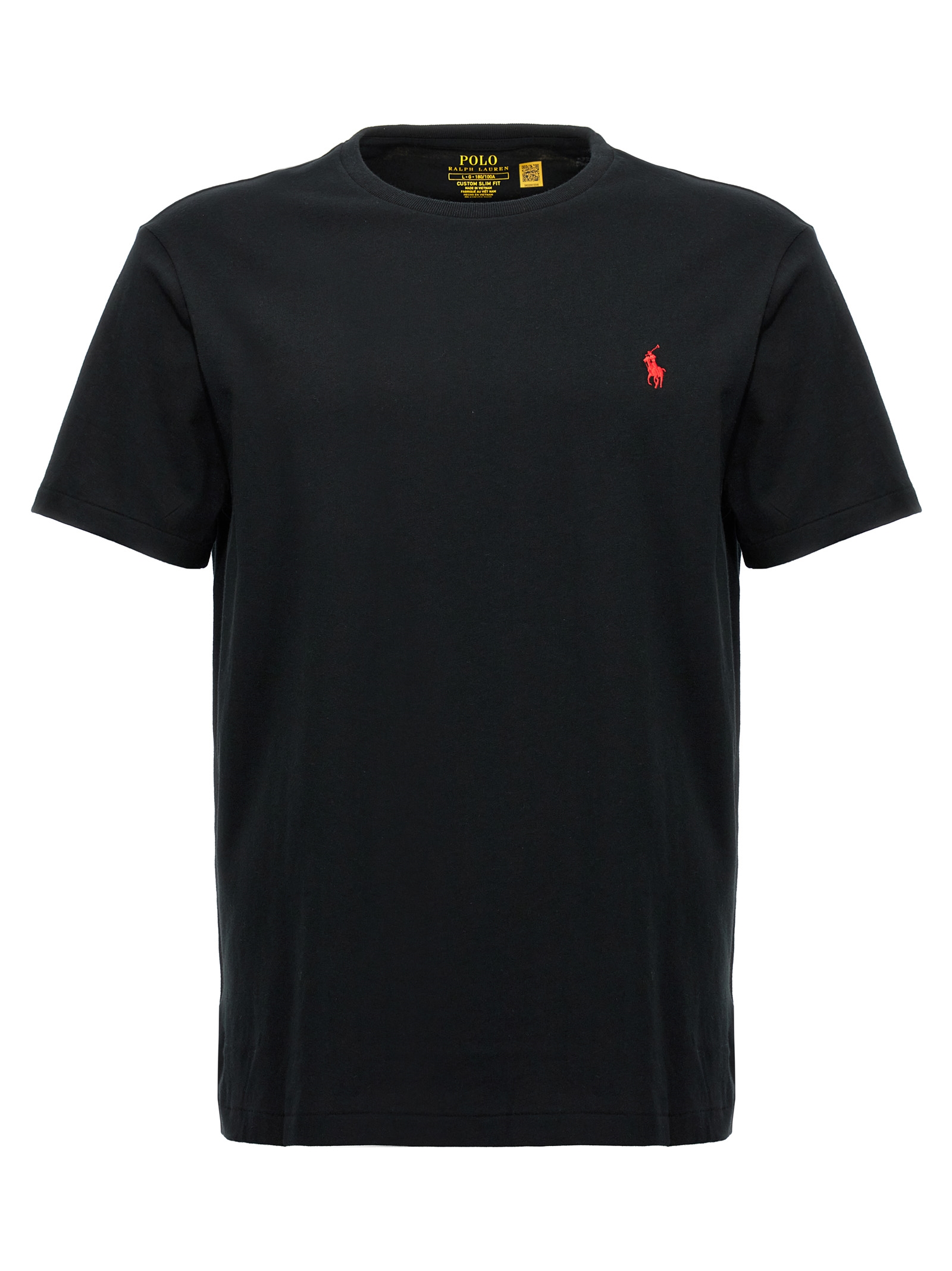 Black Cotton T-Shirt