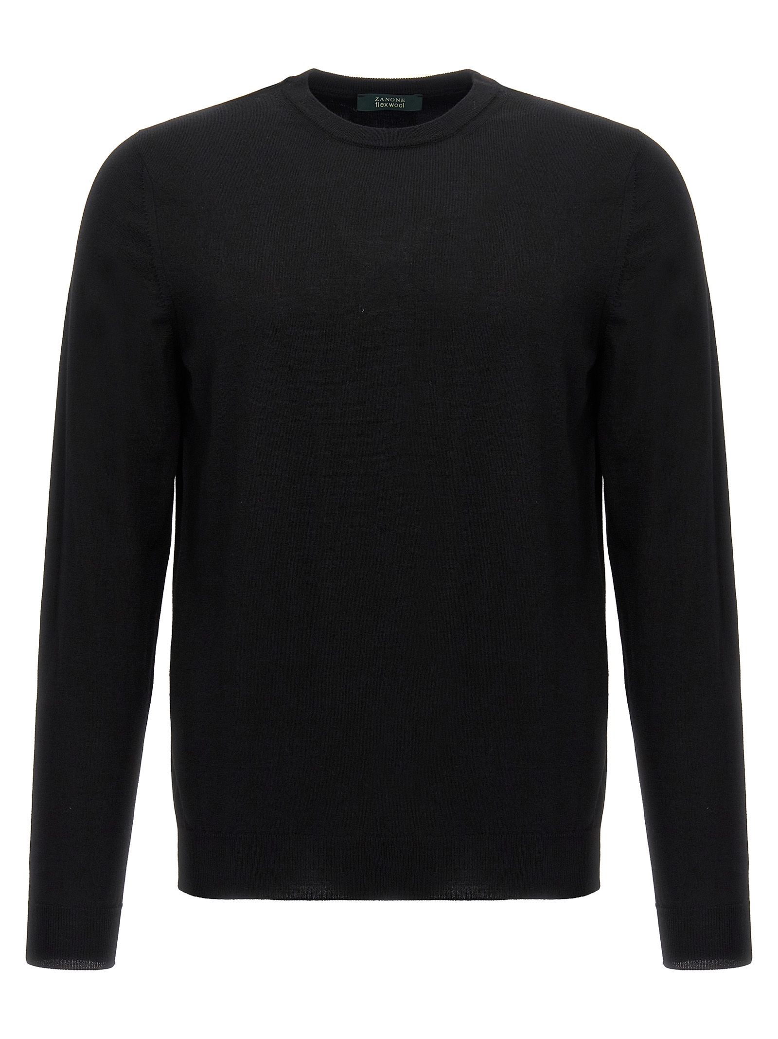 Black Virgin Wool Cardigan