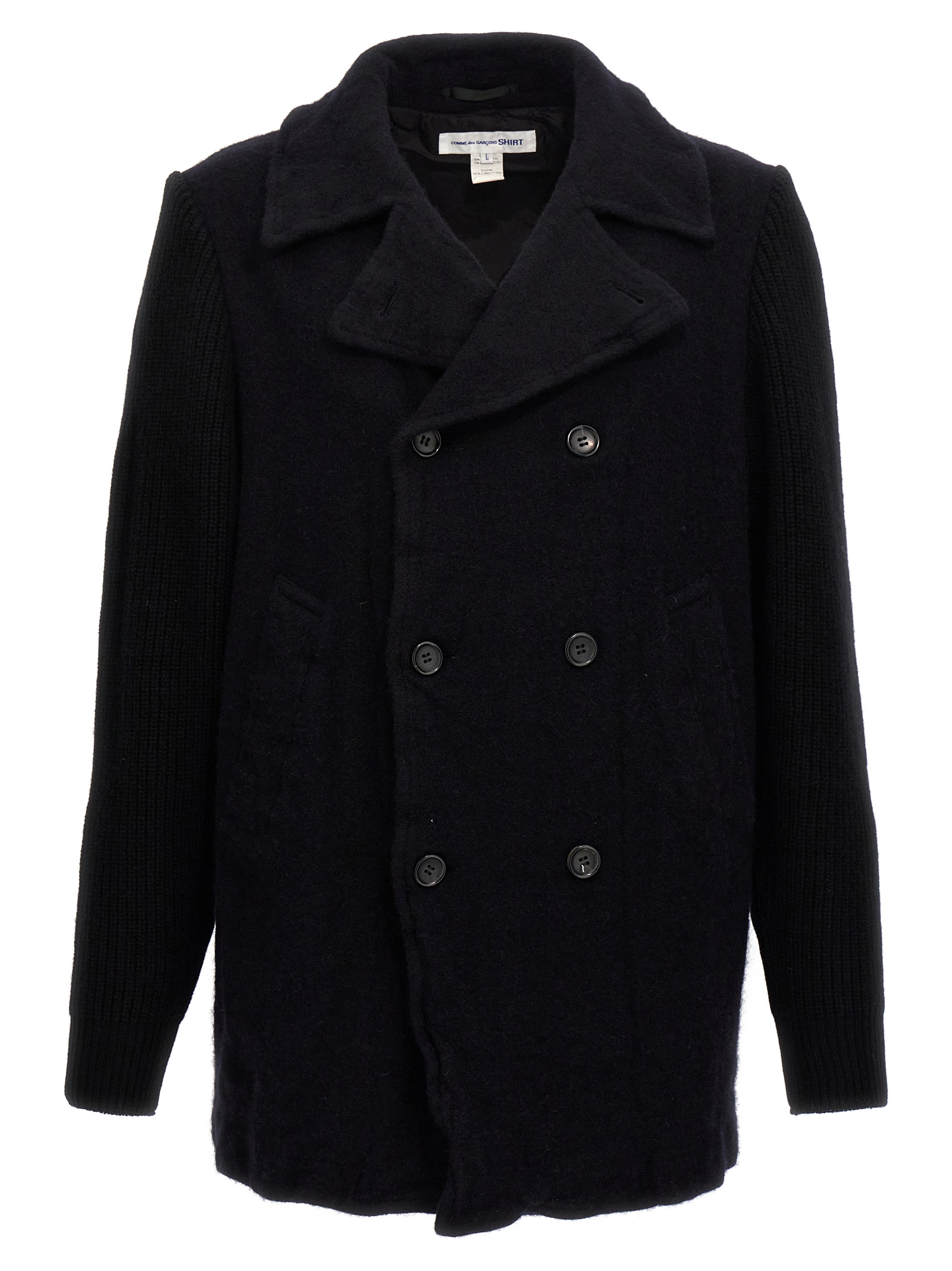 Blue Wool Coat