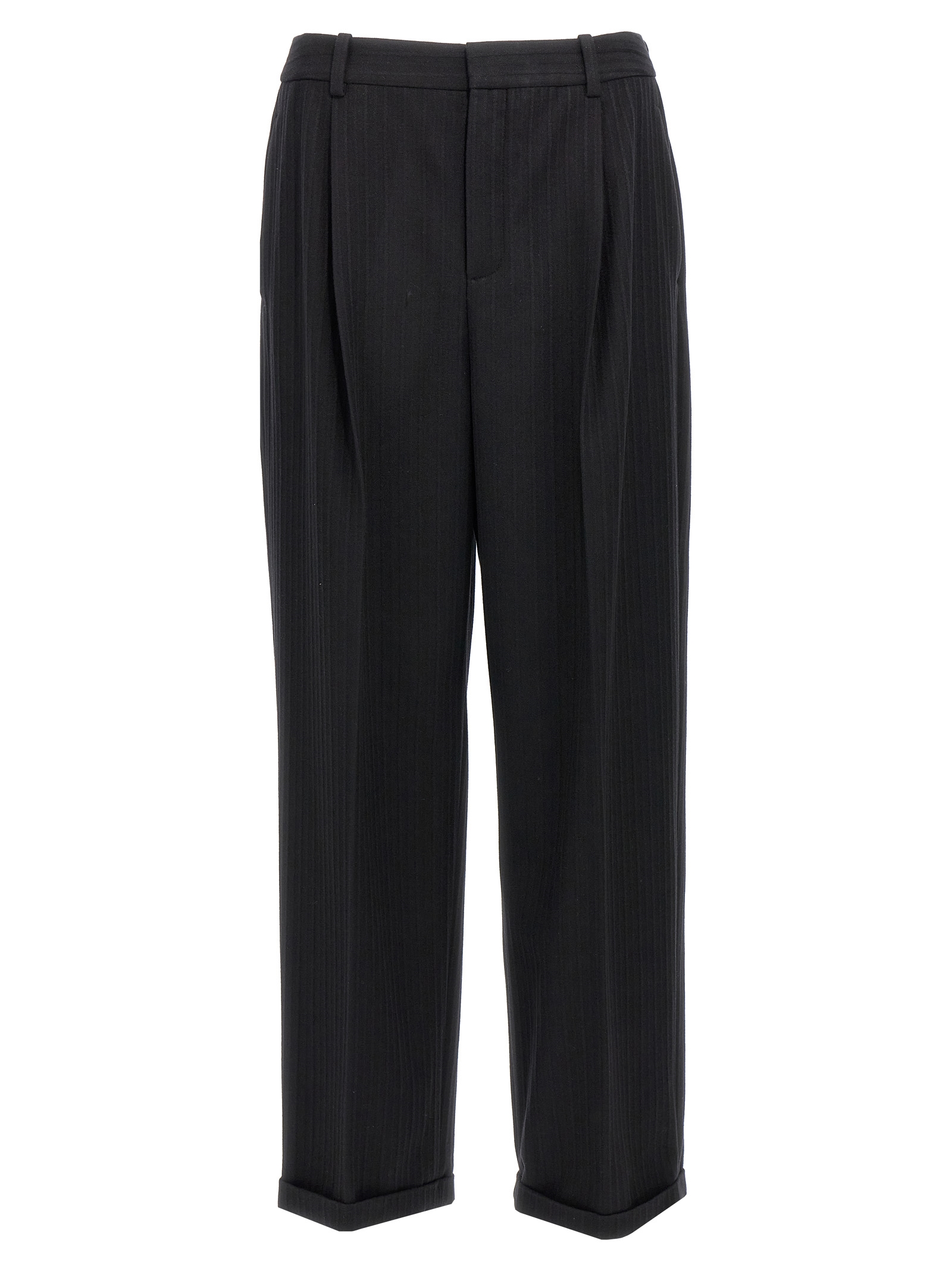 Black Wool Dress Pants