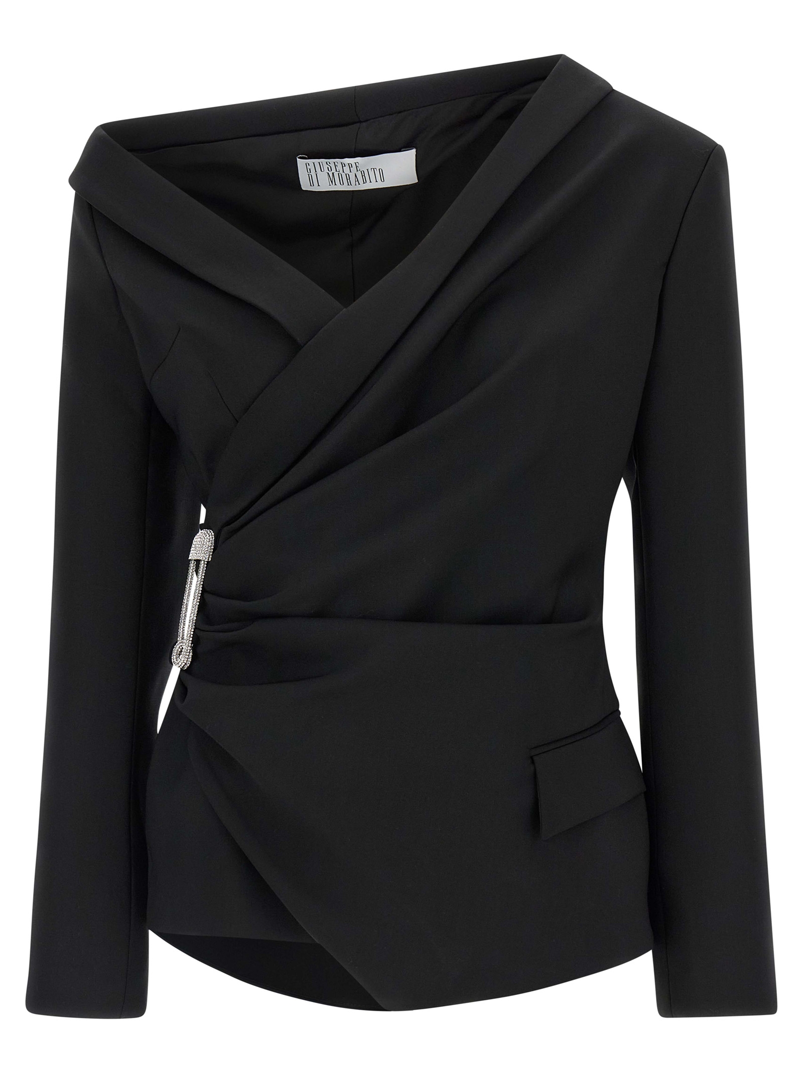 Black Virgin Wool Blazer