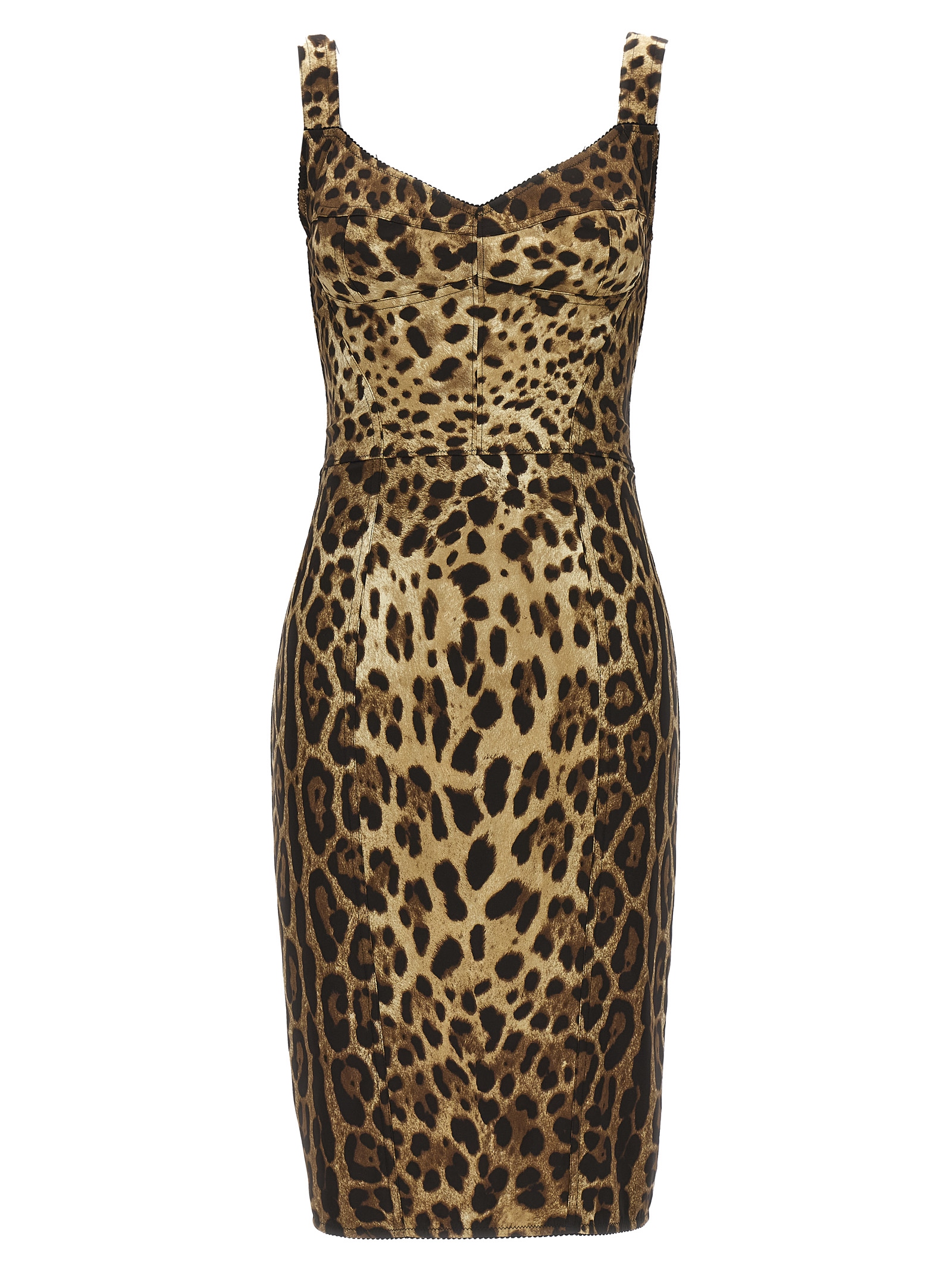 Multicolor Silk Cocktail Dress