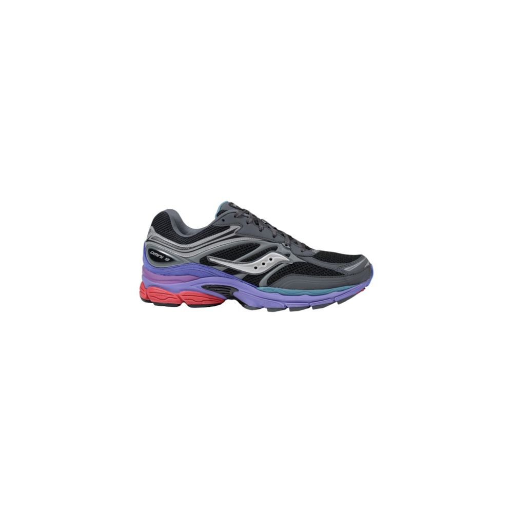 Black Synthetic Athletic Sneakers