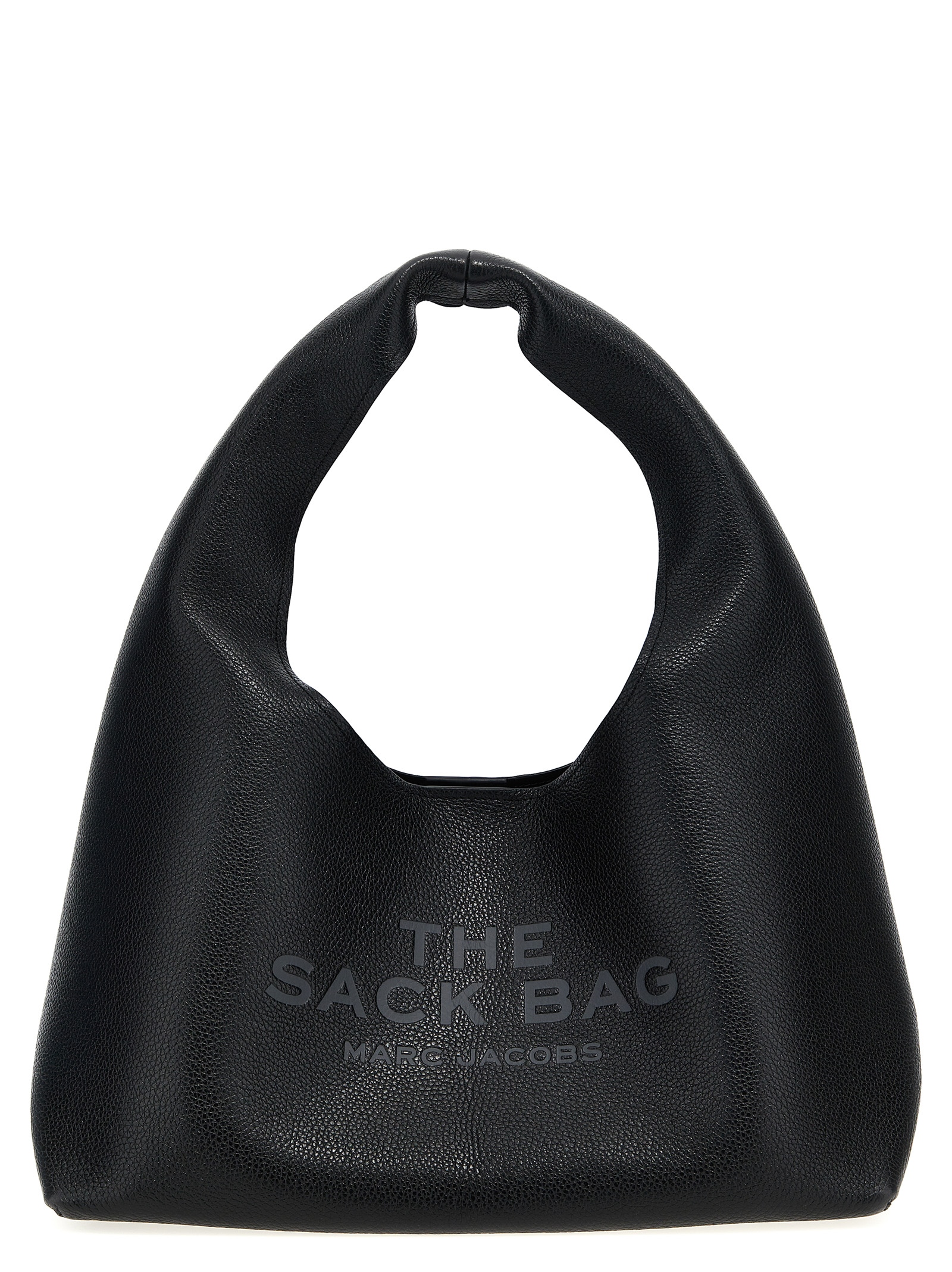 Black Cowhide Shoulder Bag