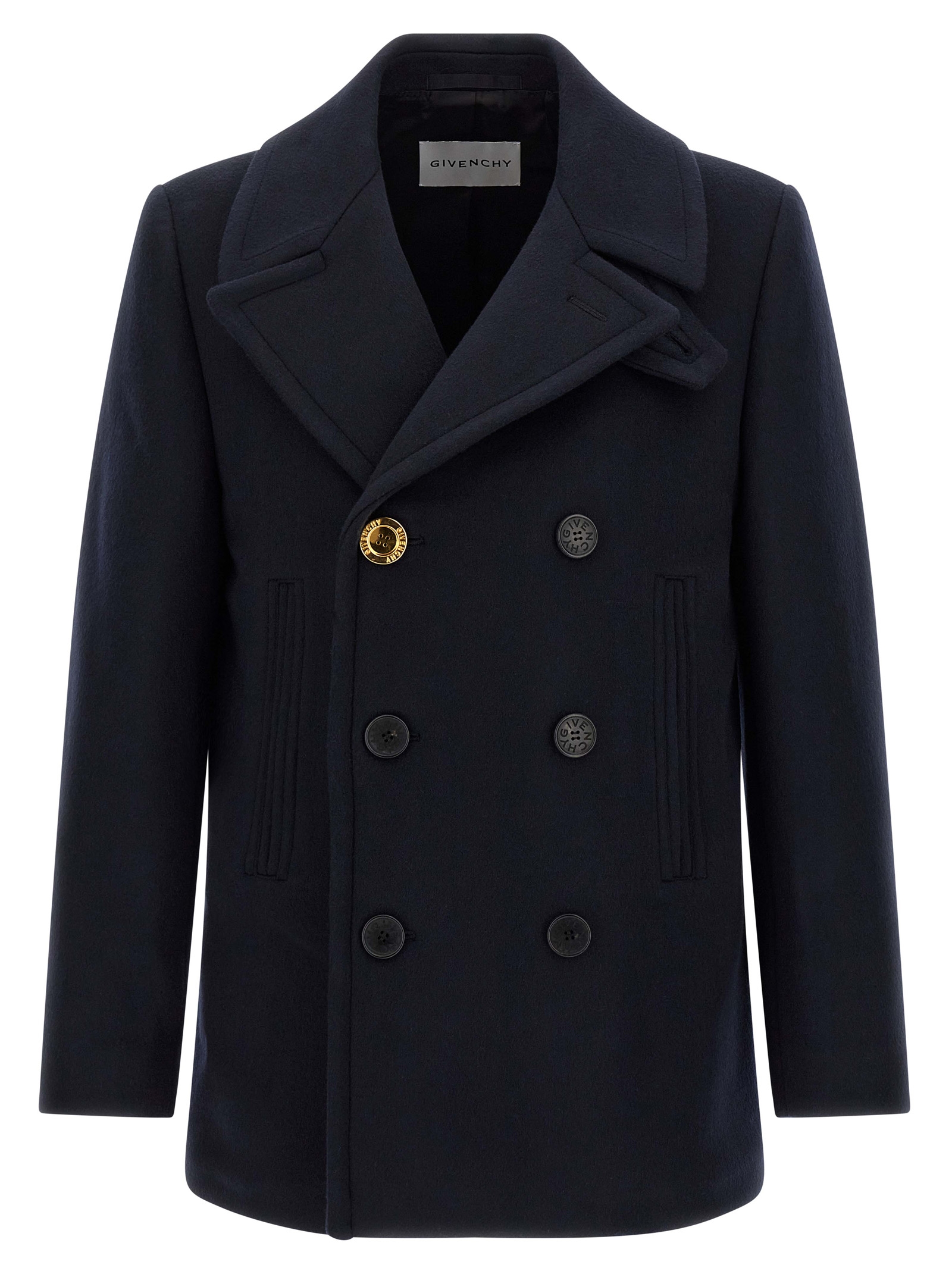Blue Wool Coat