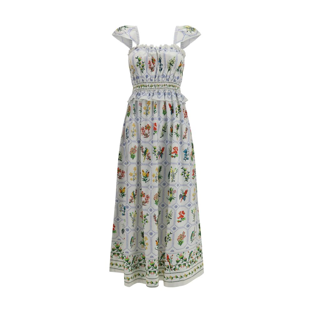 Multicolor Cotton Casual Dress