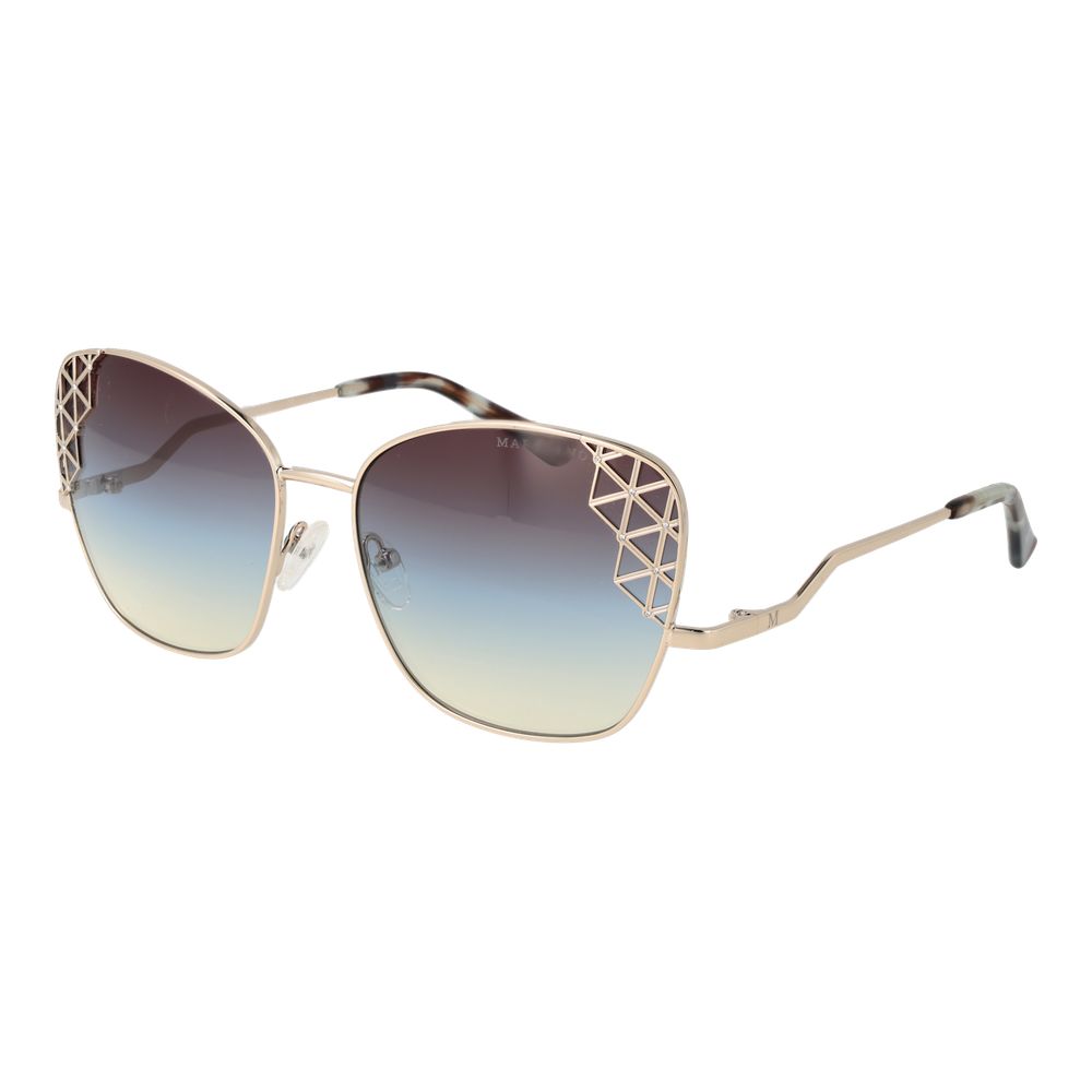 Gold Metal Sunglasses