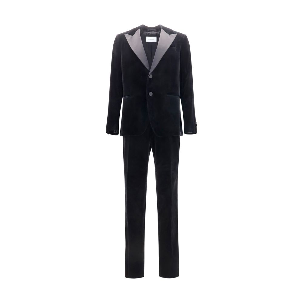 Black Cotton Tuxedo
