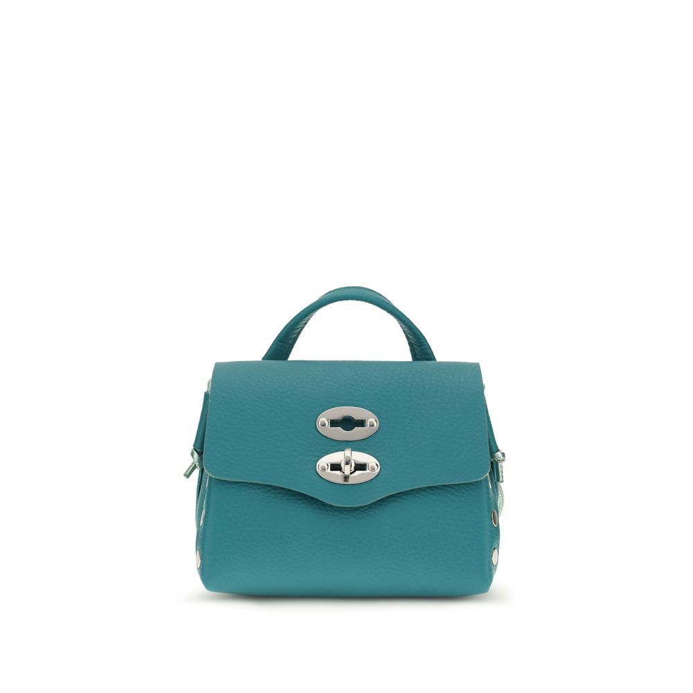 Bicolor Calf Leather Bos Taurus Shoulder Bag
