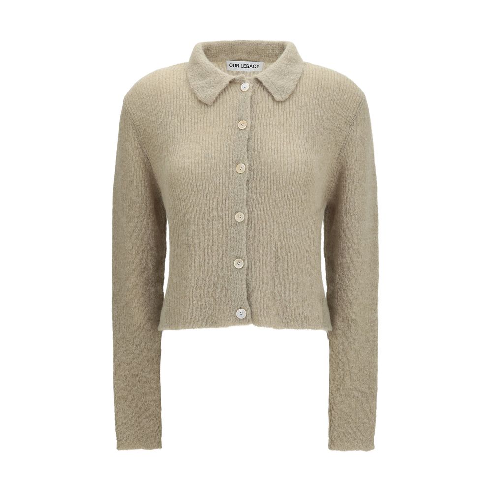 Beige Alpaca Vicugna Pacos Polo Shirt