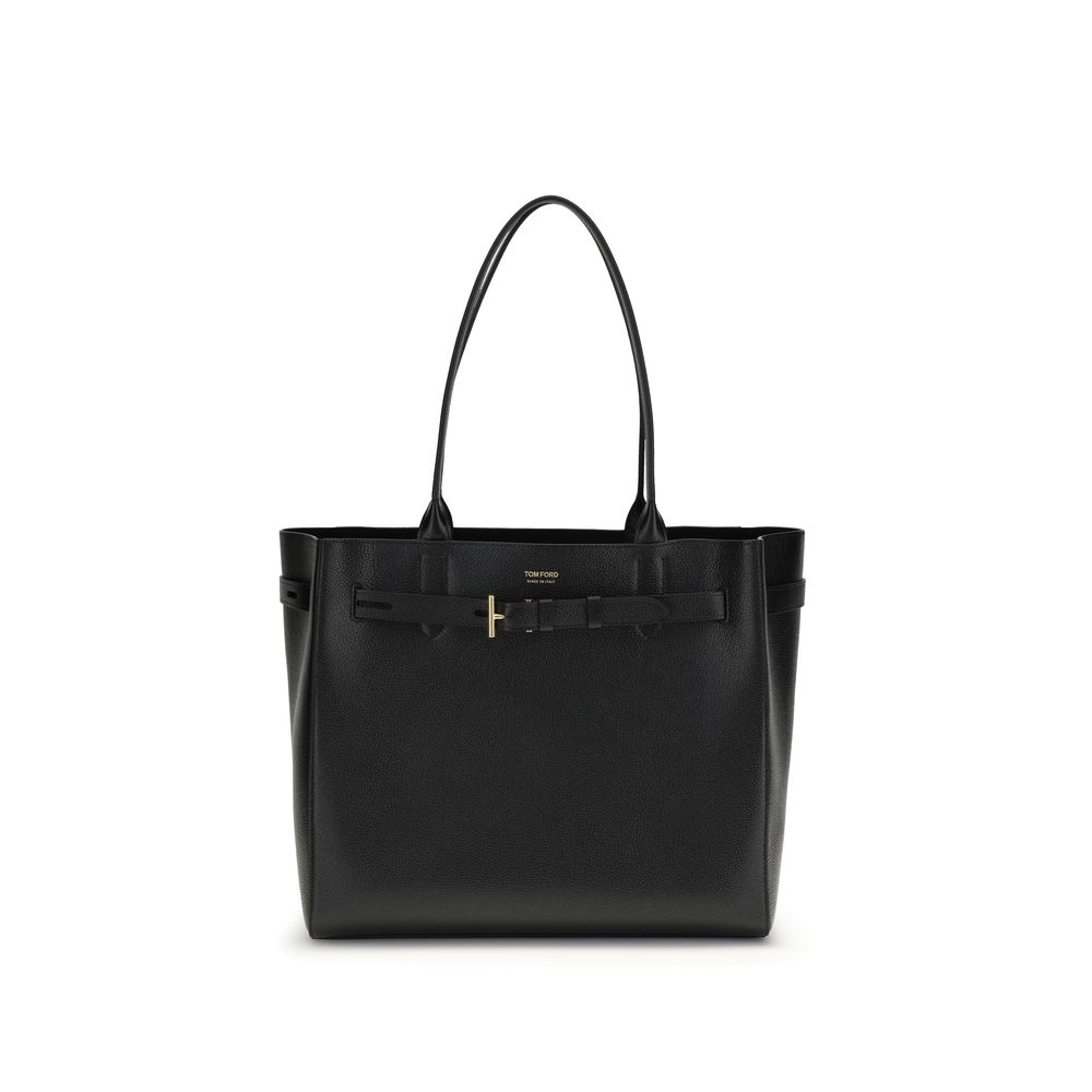 Black Calf Leather Bos Taurus Shoulder Bag