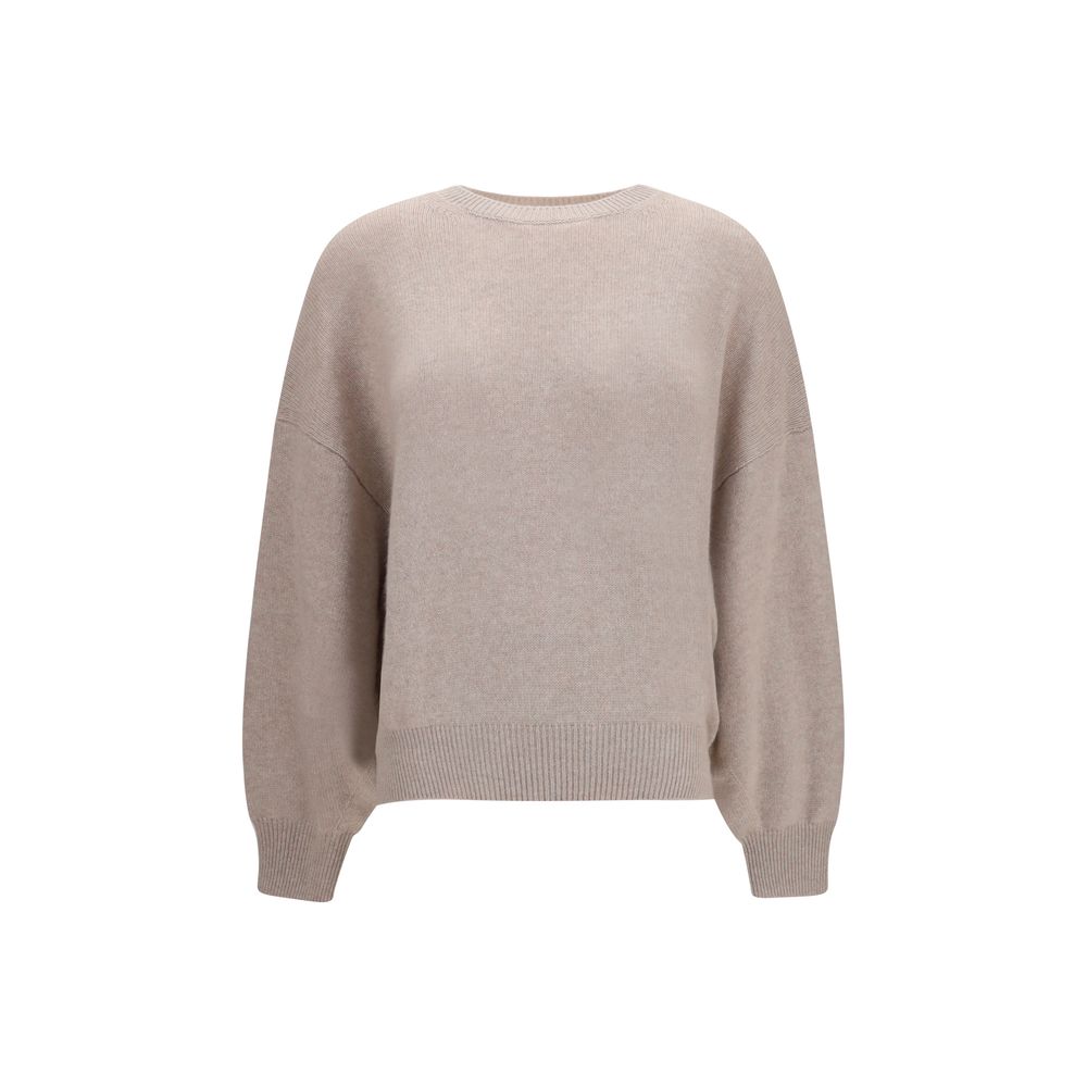 Beige Cashmere Sweater