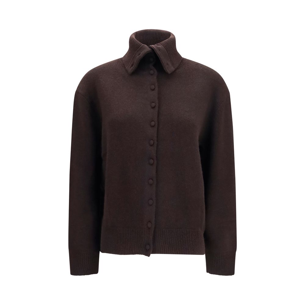 Brown Cashmere Cardigan