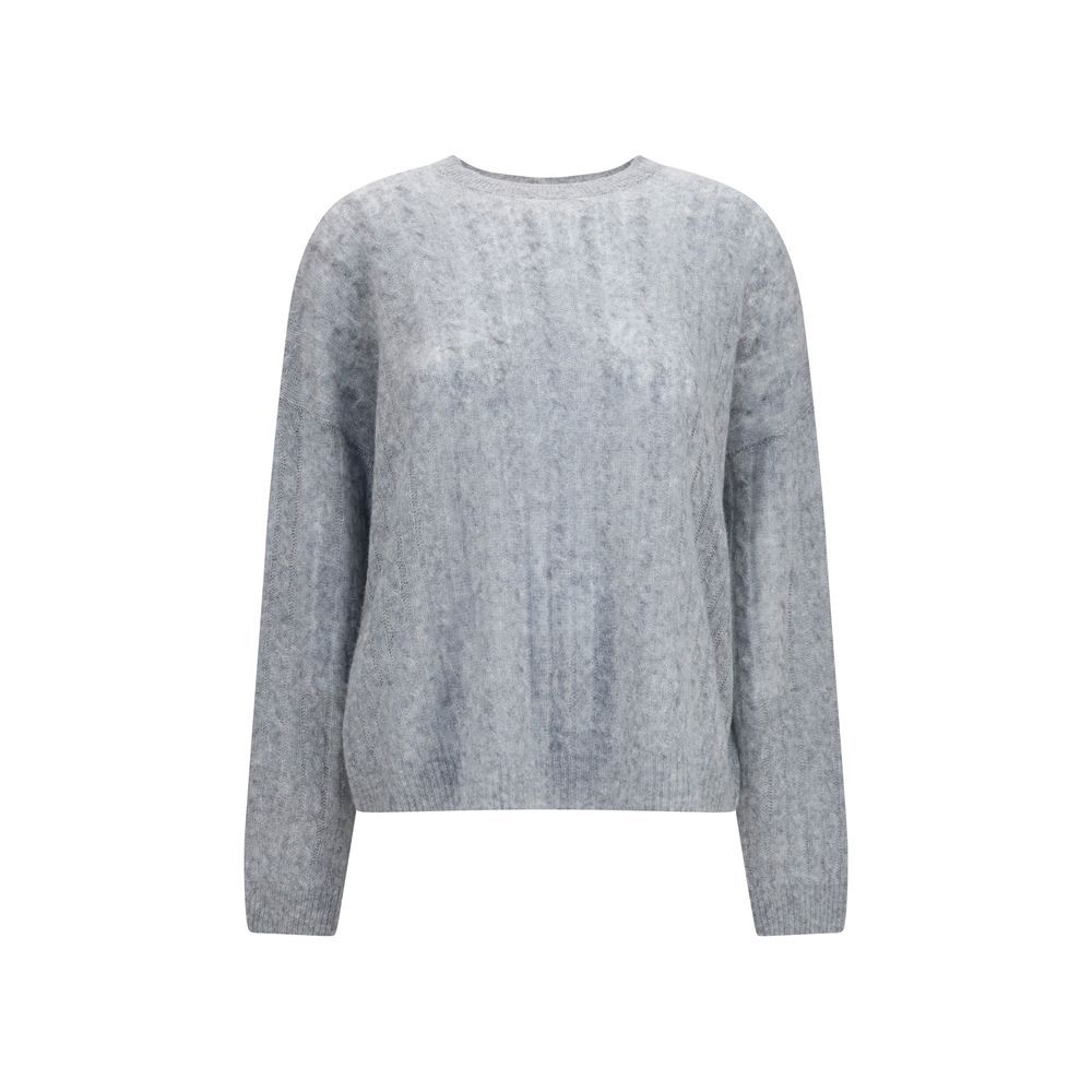 Gray Cashmere Sweater