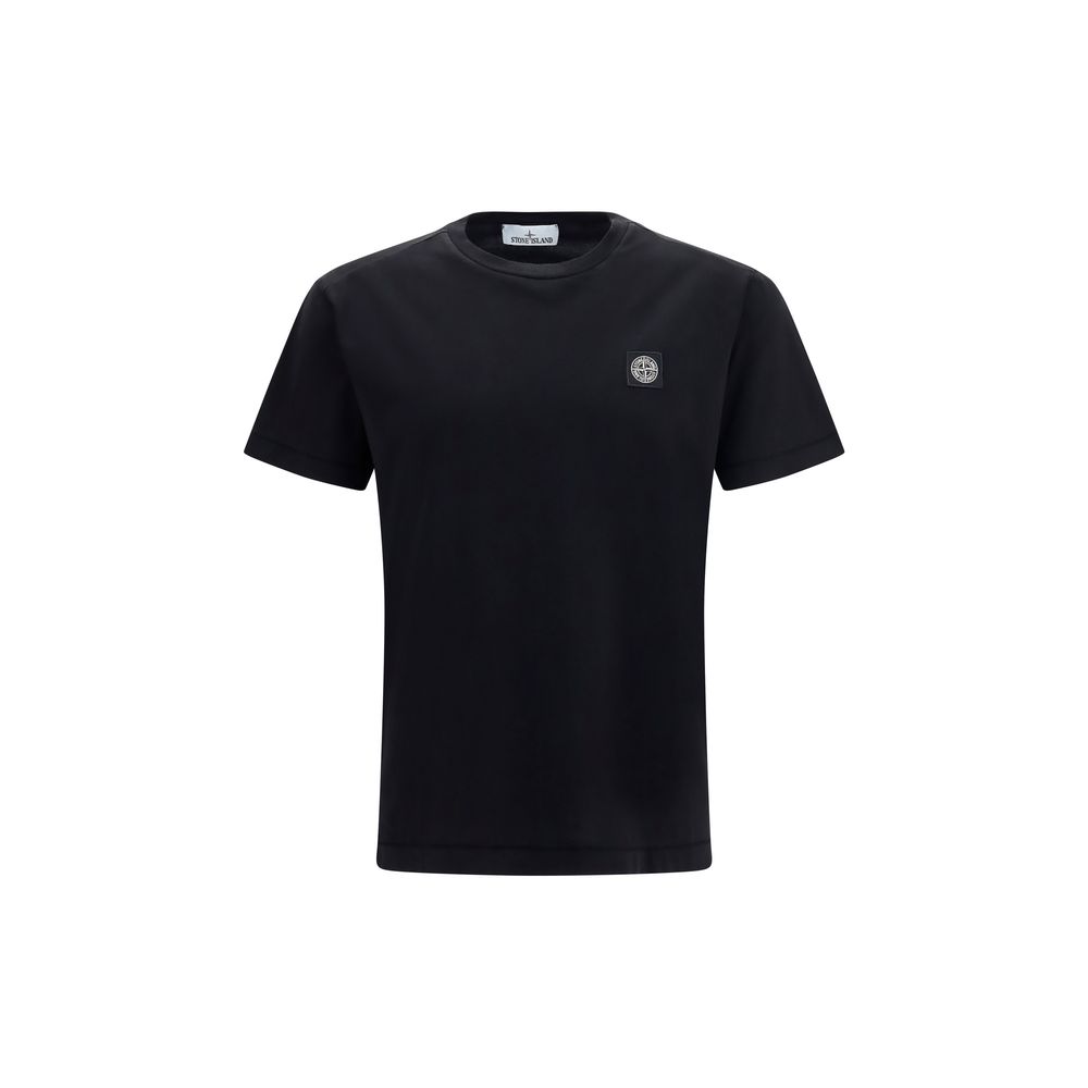 Black Cotton T-Shirt