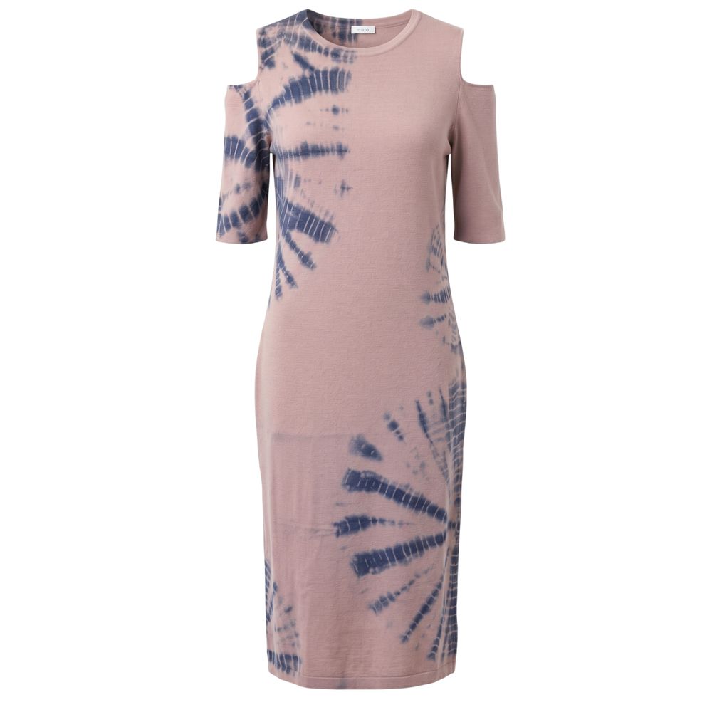 Purple Cotton Women Dress
