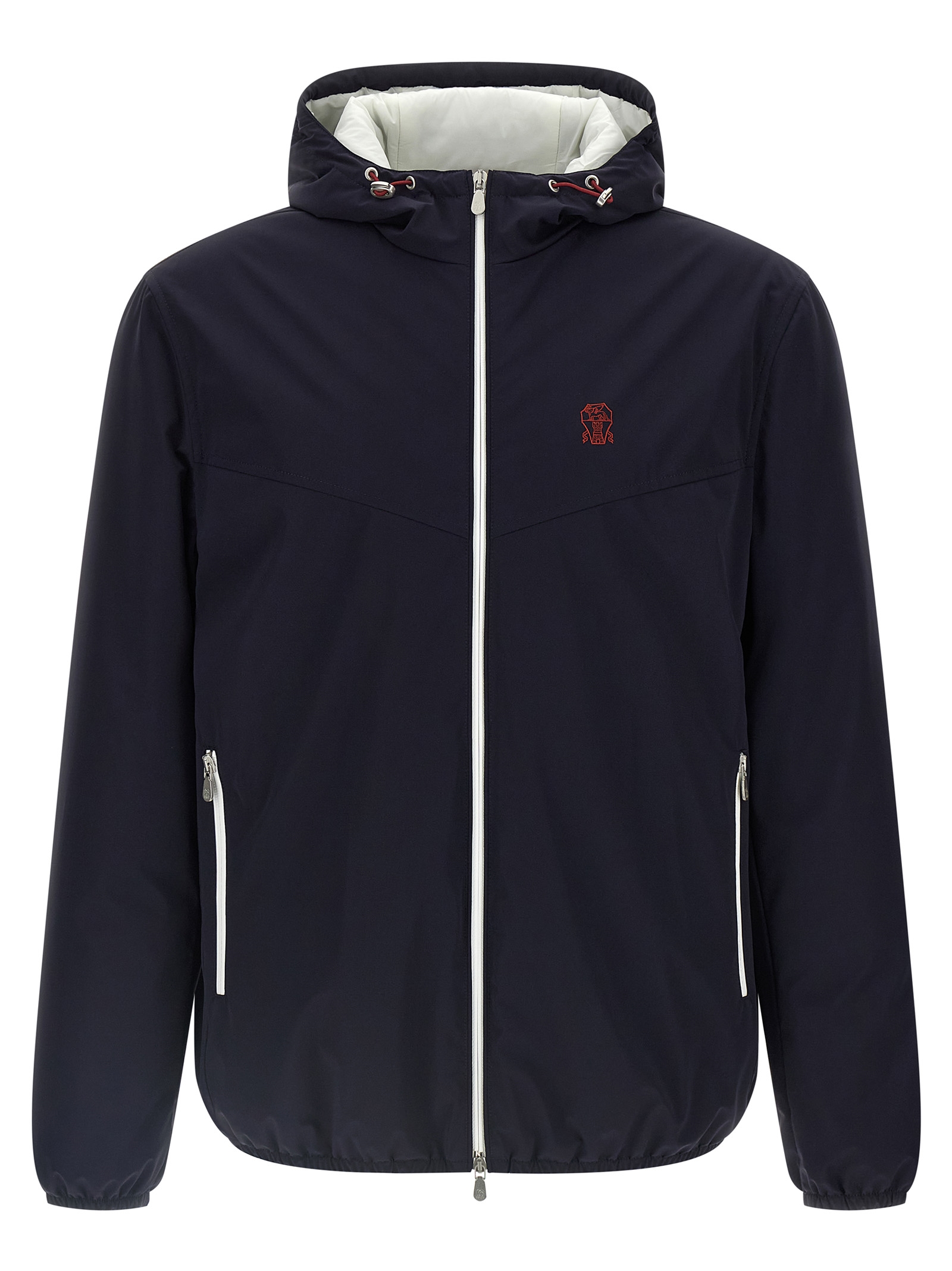 Blue Polyamide Shell Jacket