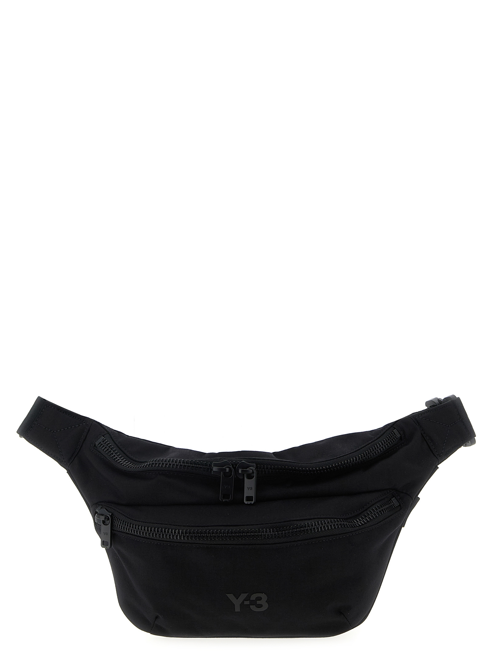 Black Polyamide Crossbody Bag