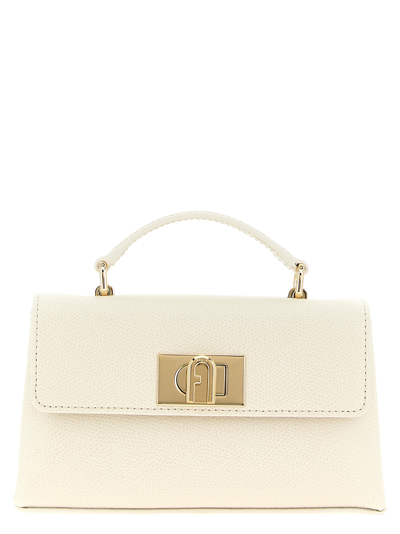 White Leather Crossbody Bag