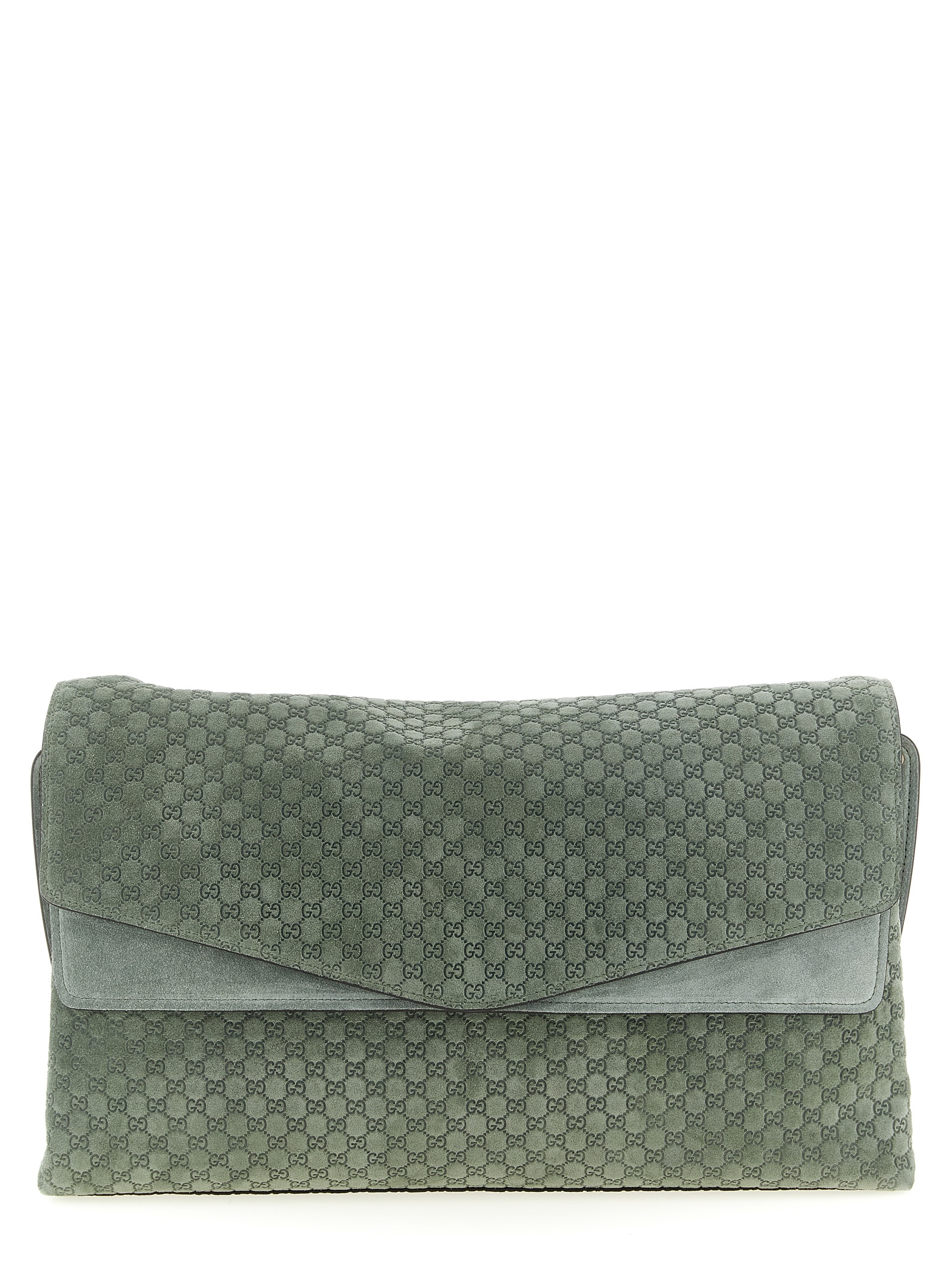 Bicolor Calfskin Shoulder Bag