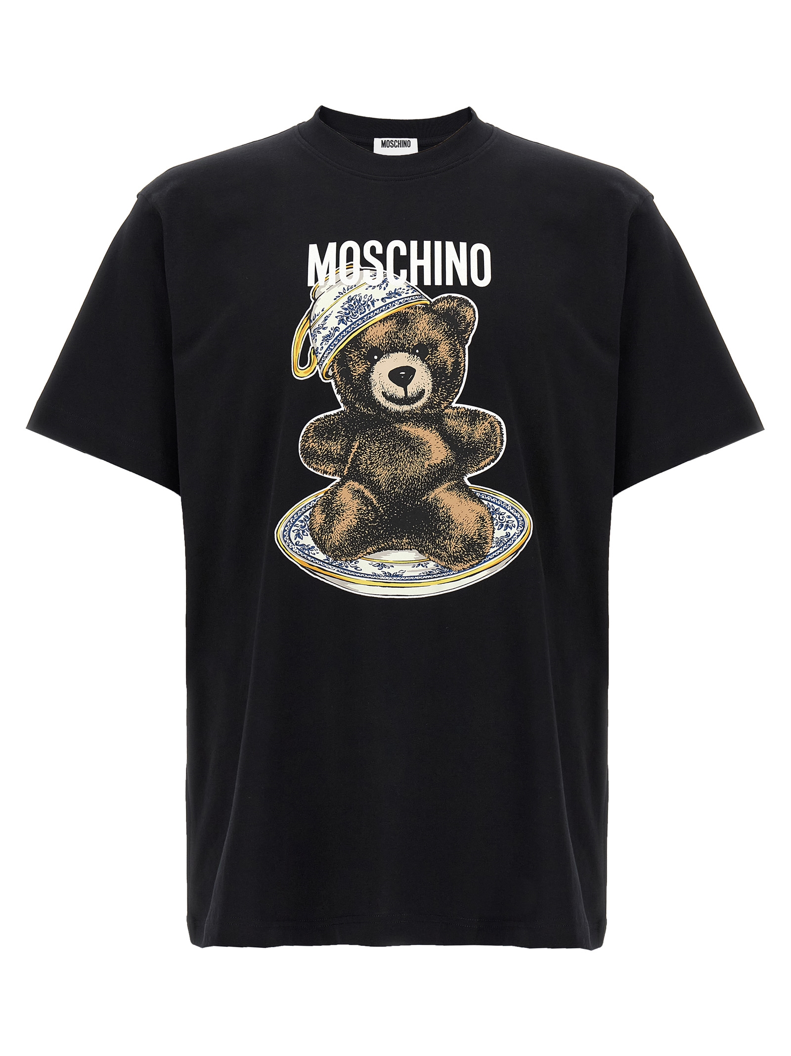 Black Cotton T-Shirt