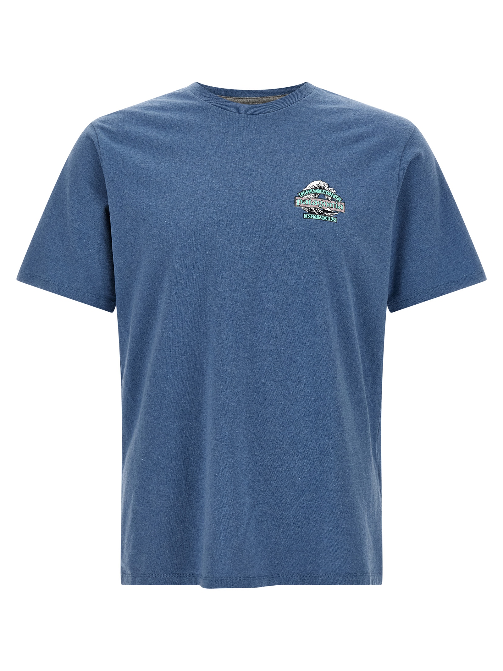 Blue Cotton T-Shirt