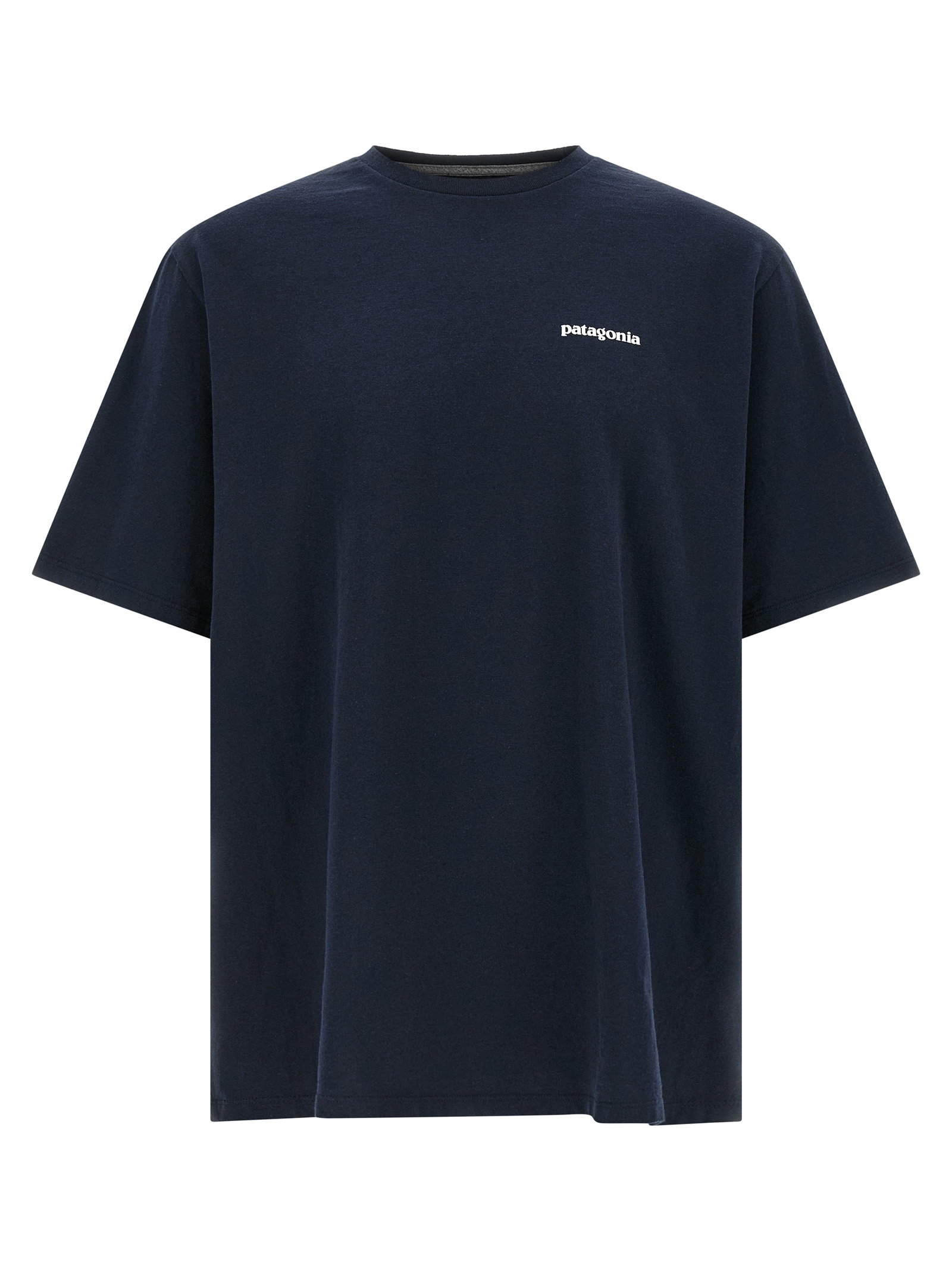 Blue Polyester T-Shirt