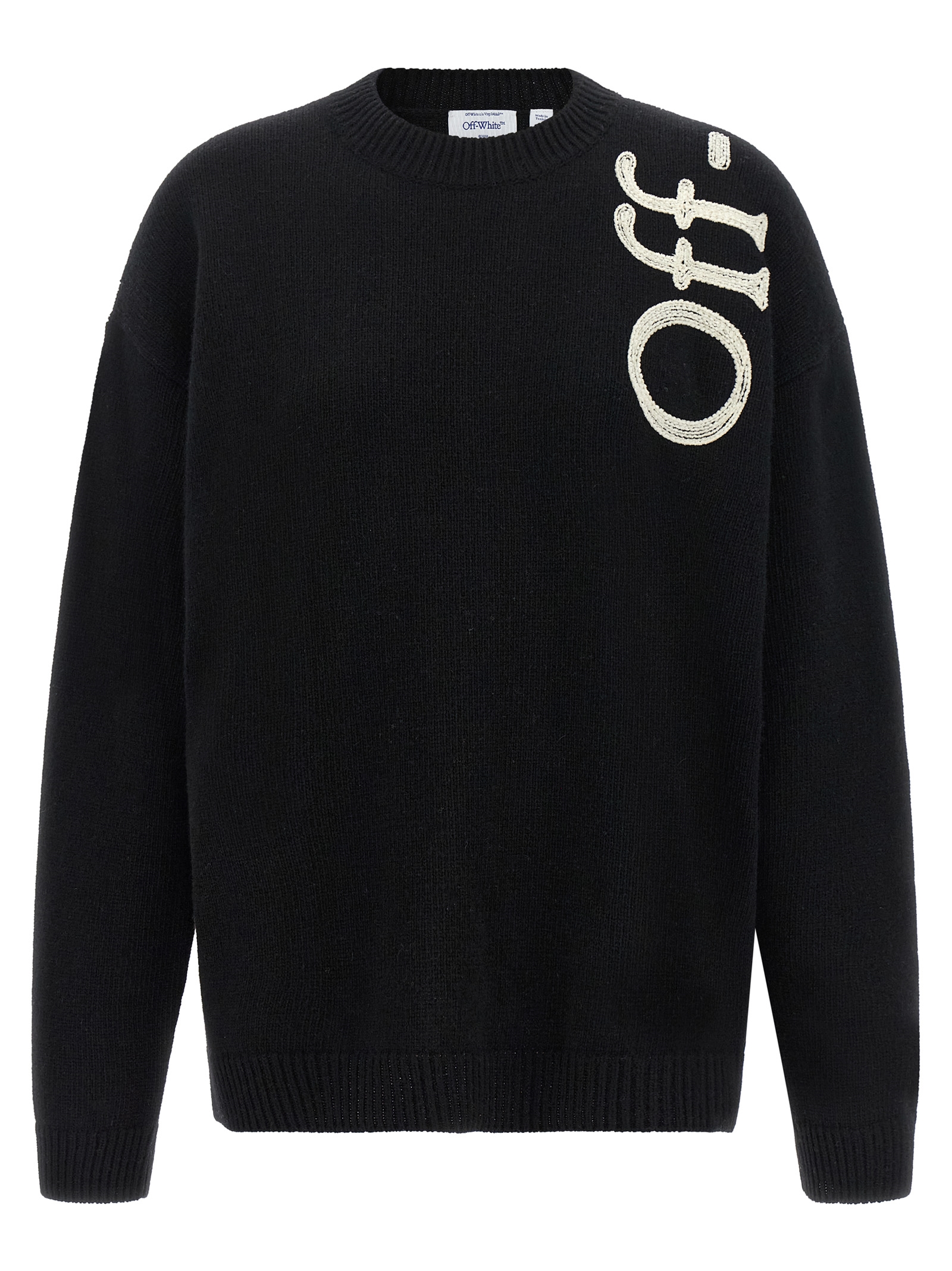 Bicolor Wool Cardigan