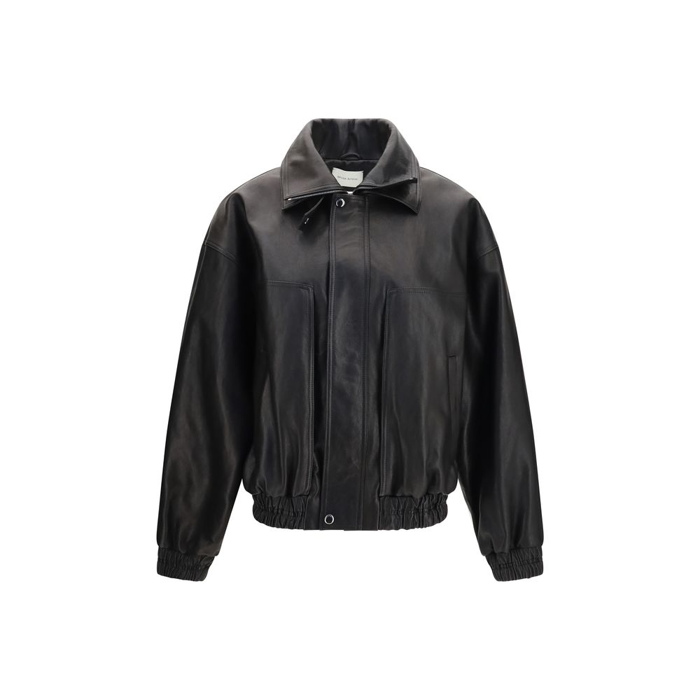 Black Lambskin Leather Jacket