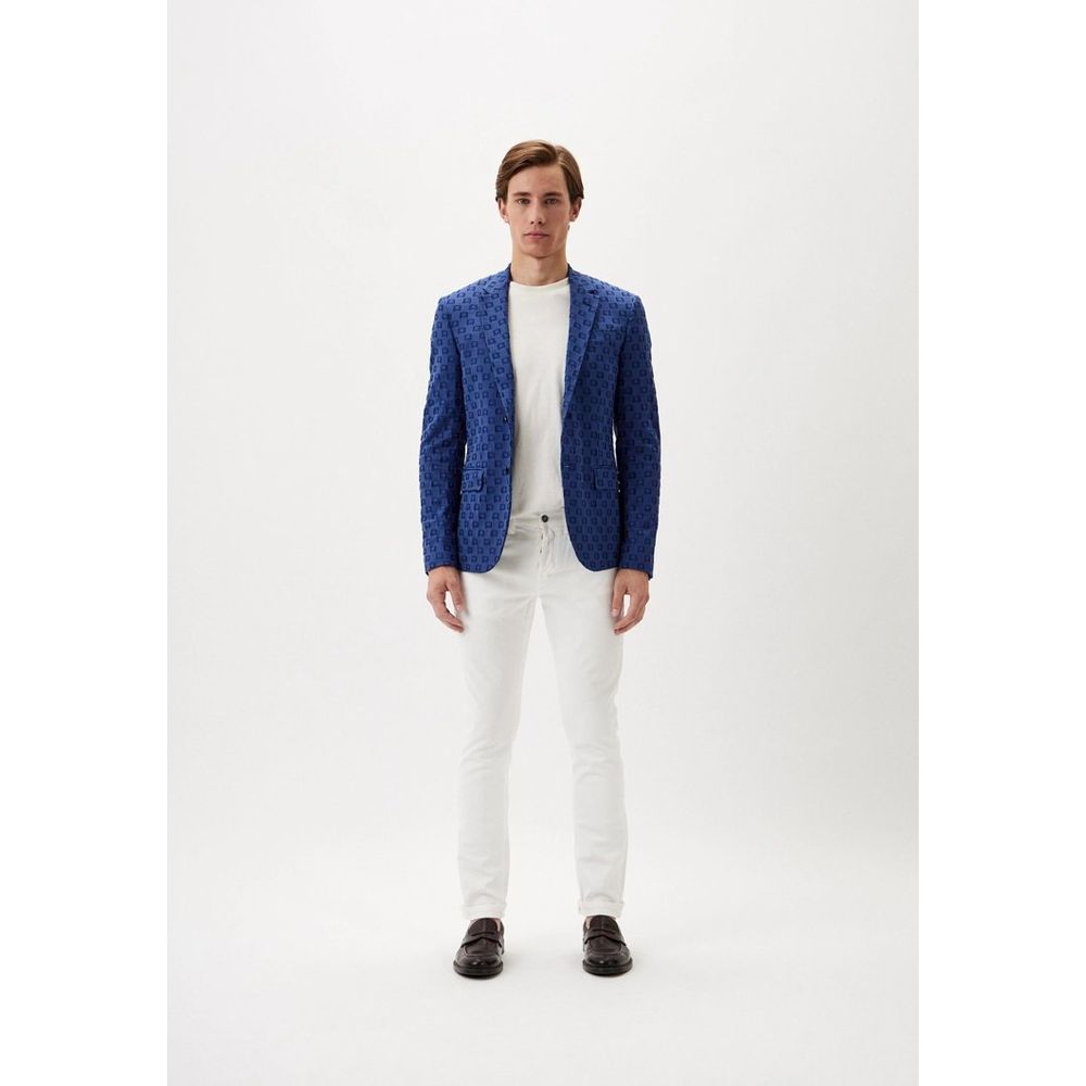 White Cotton Blazer