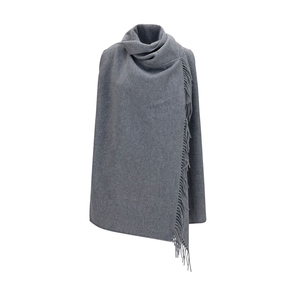 Gray Wool Oves Aries Scarf