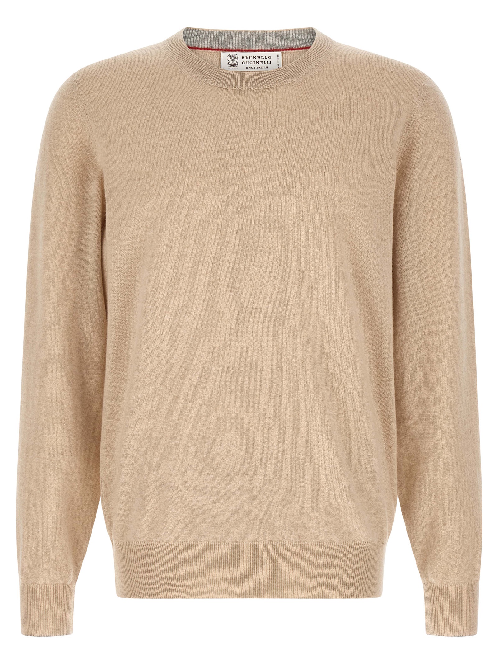 Beige Cashmere Cardigan