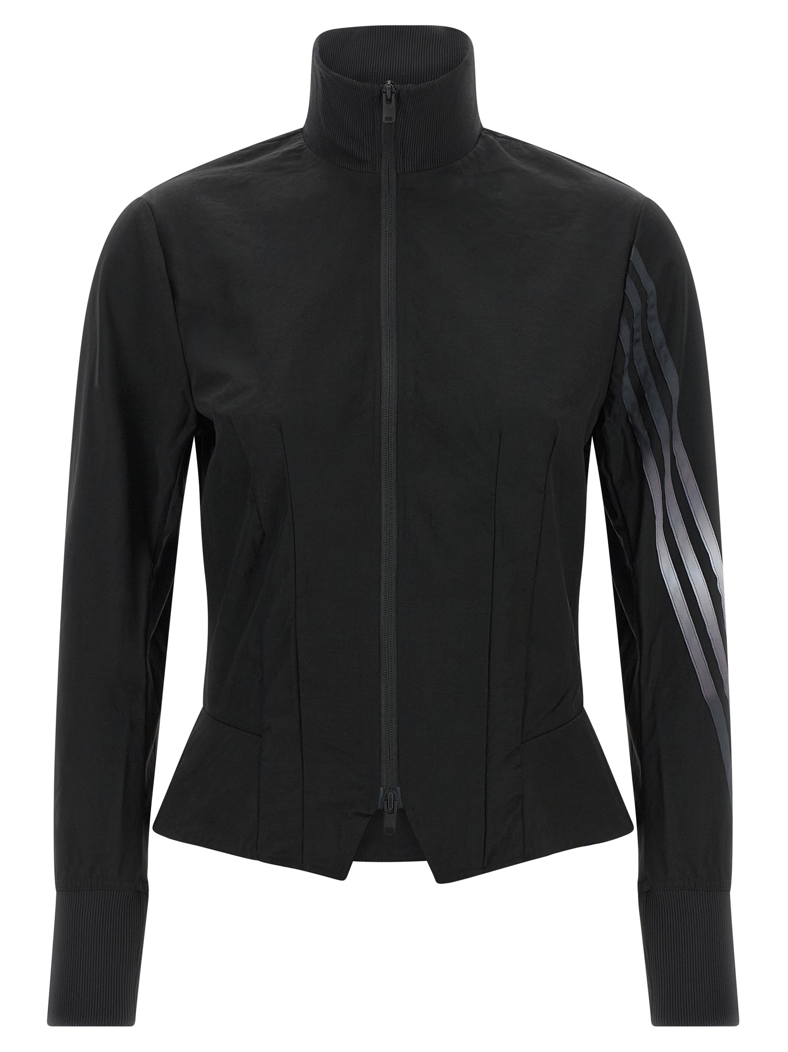 Black Polyamide Sweatshirt