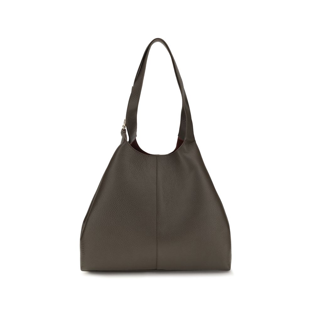Brown Calf Leather Bos Taurus Shoulder Bag