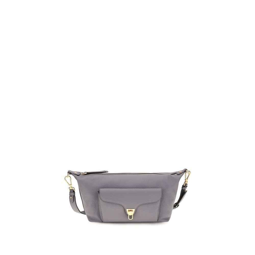 Gray Calf Leather Bos Taurus Shoulder Bag