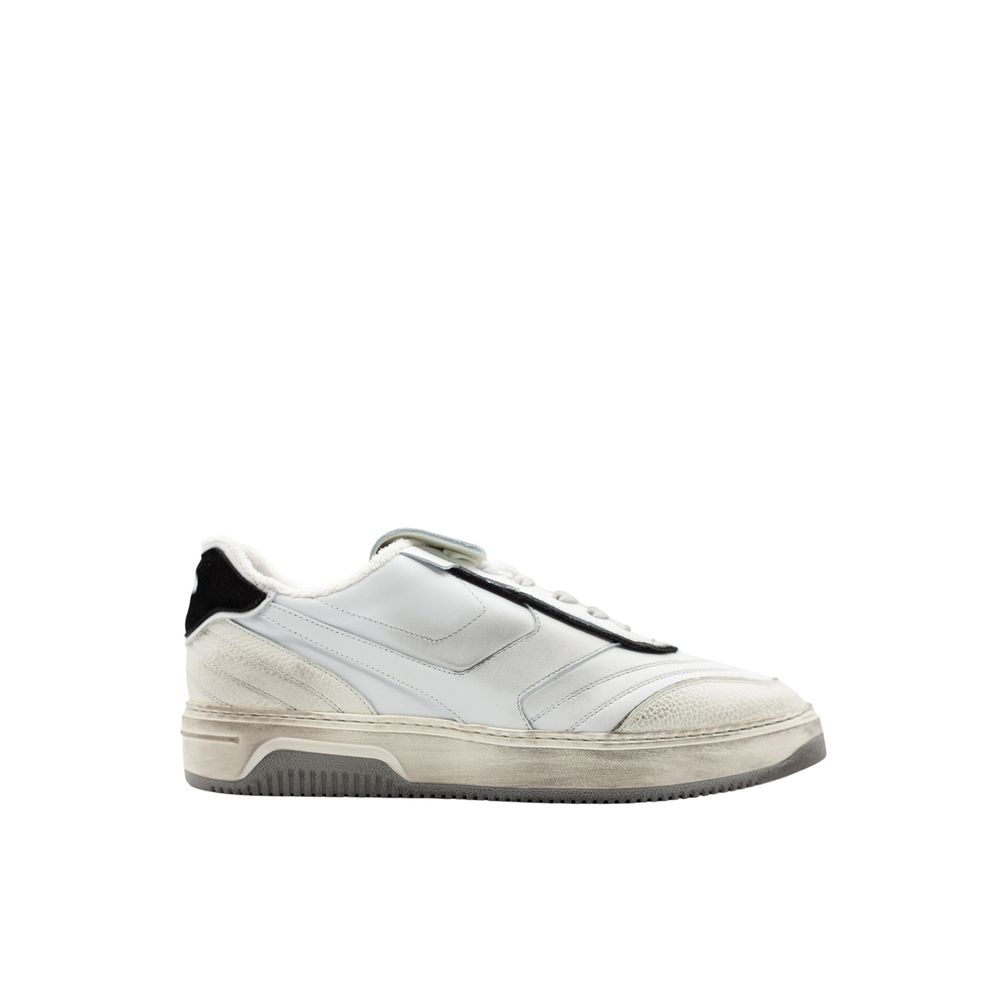 White Suede Men Sneakers