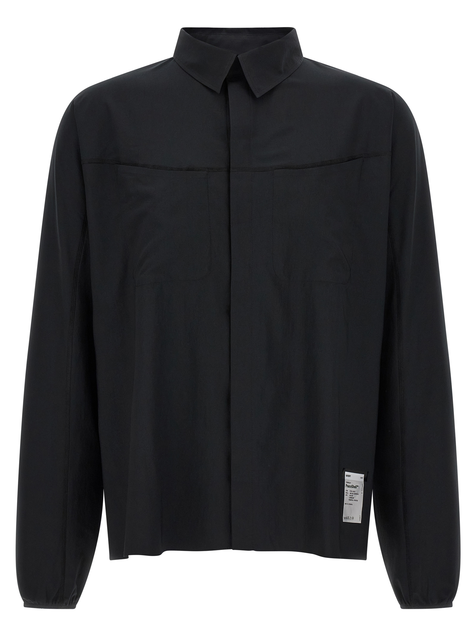 Black Polyester Blouse