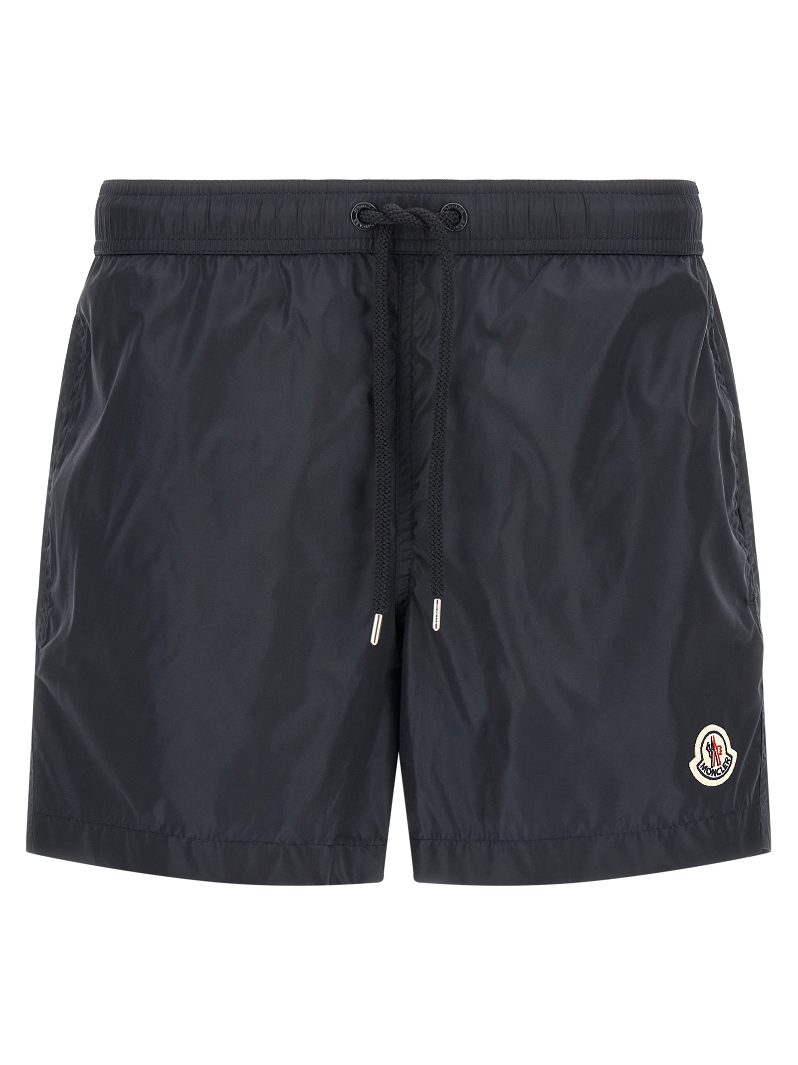 Blue Polyamide Cargo Shorts