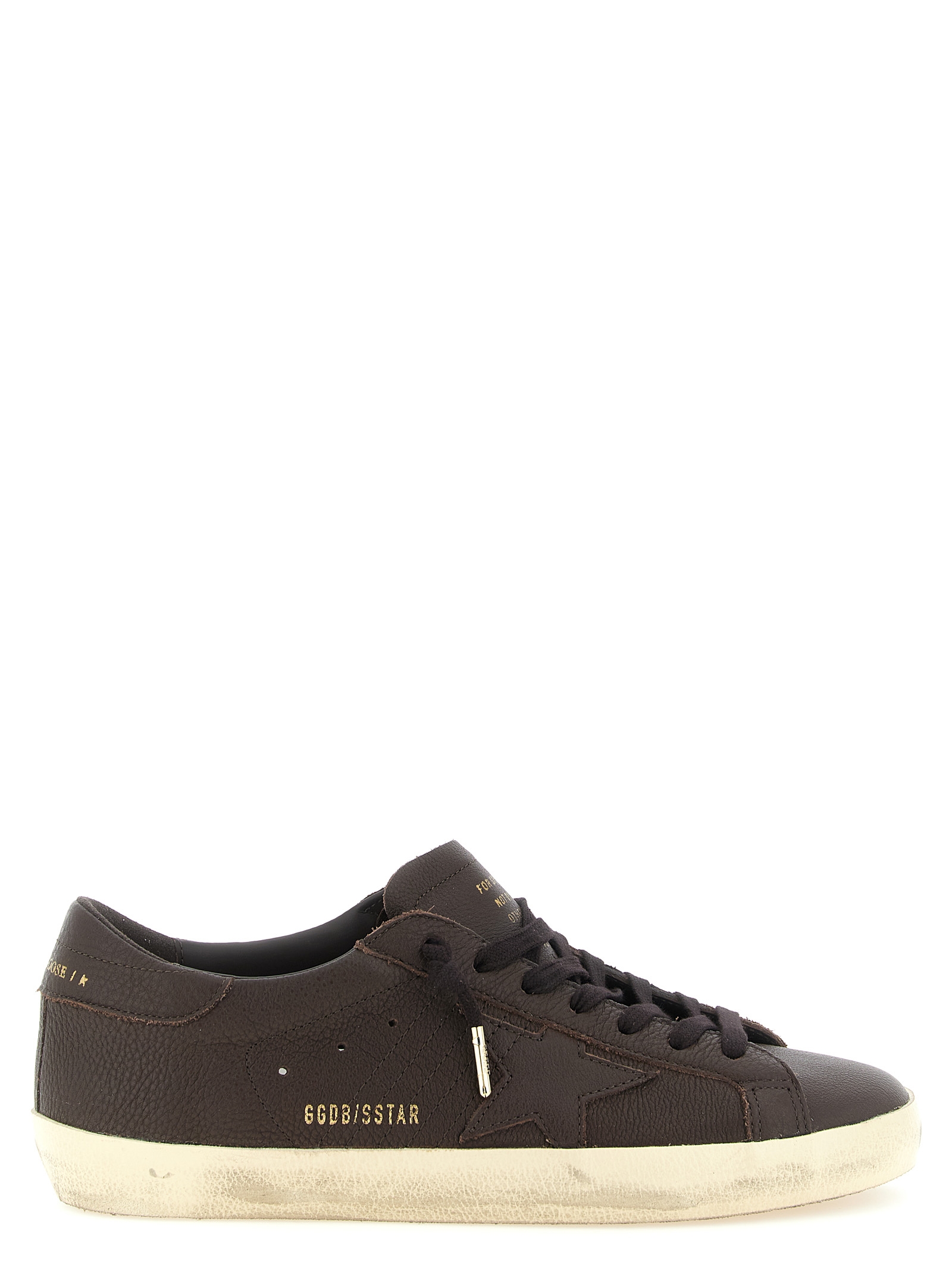 Brown Cowhide Low Top Sneakers