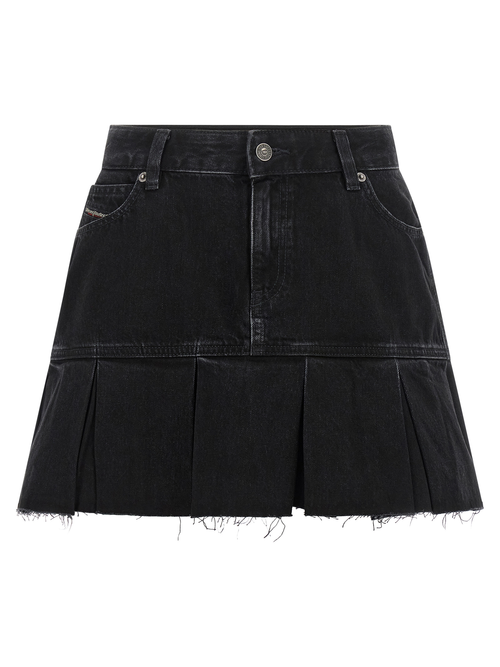 Blue Cotton Long Skirt