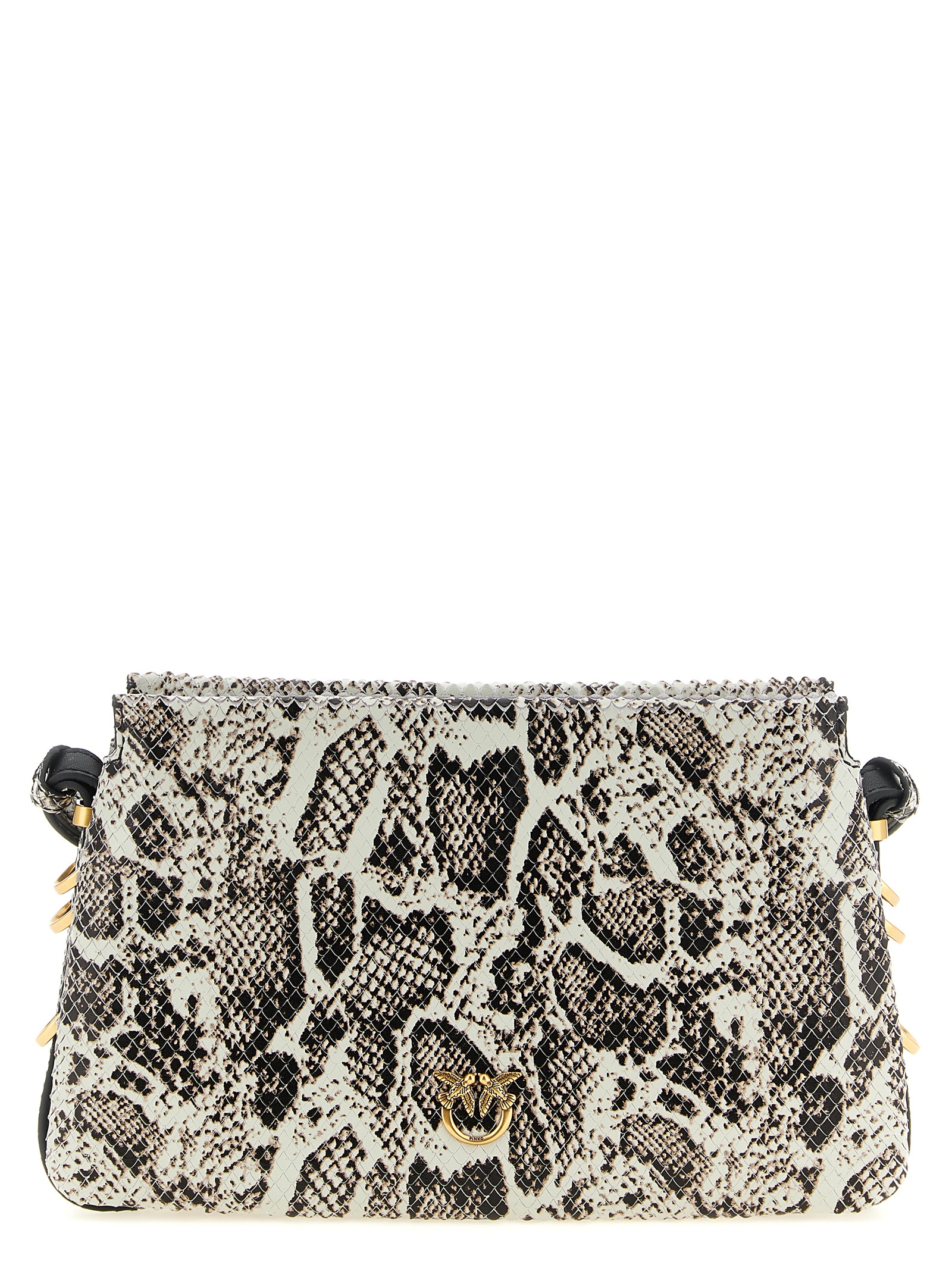 Multicolor Cowhide Crossbody Bag