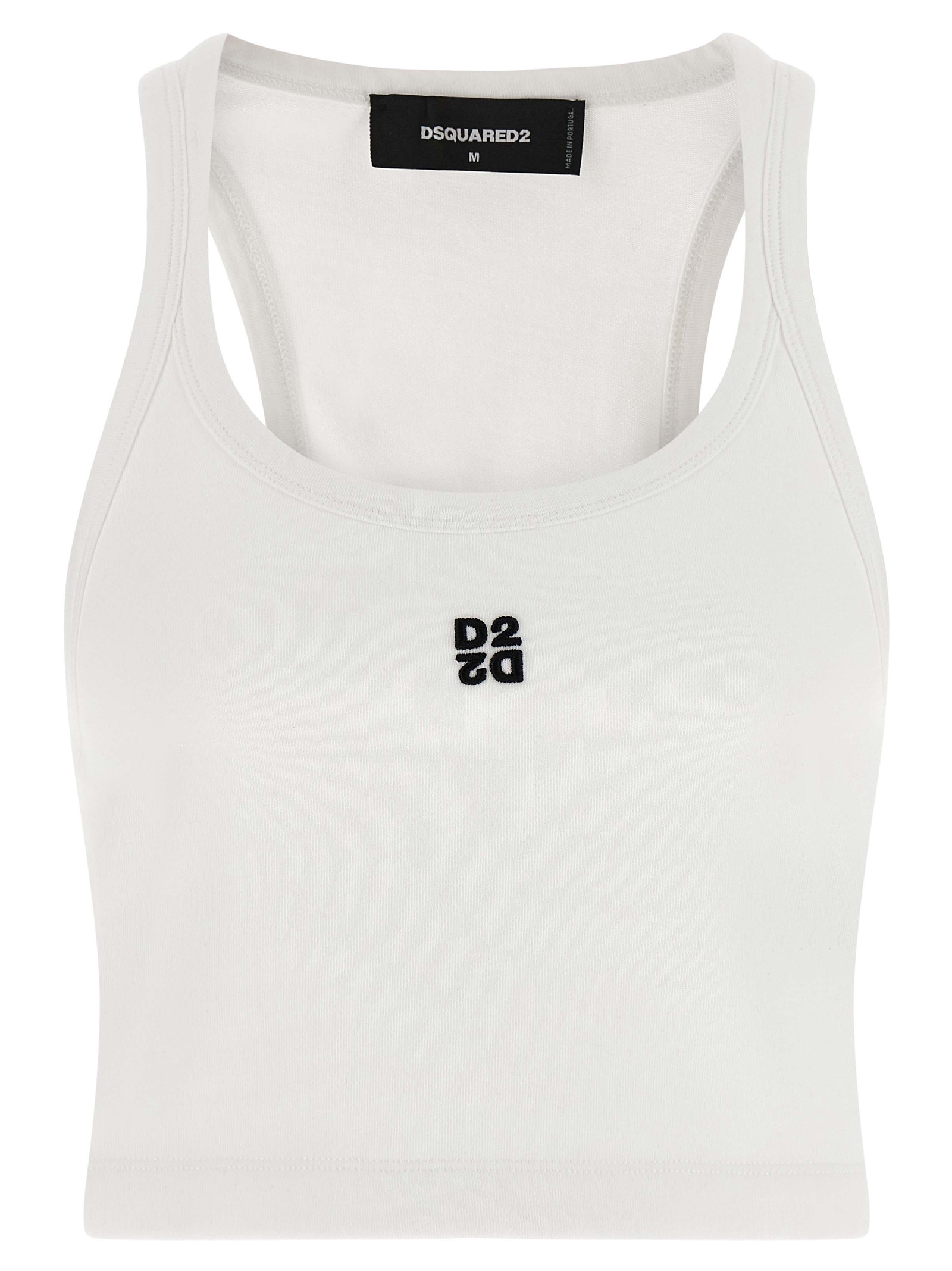White Cotton Tank Tops