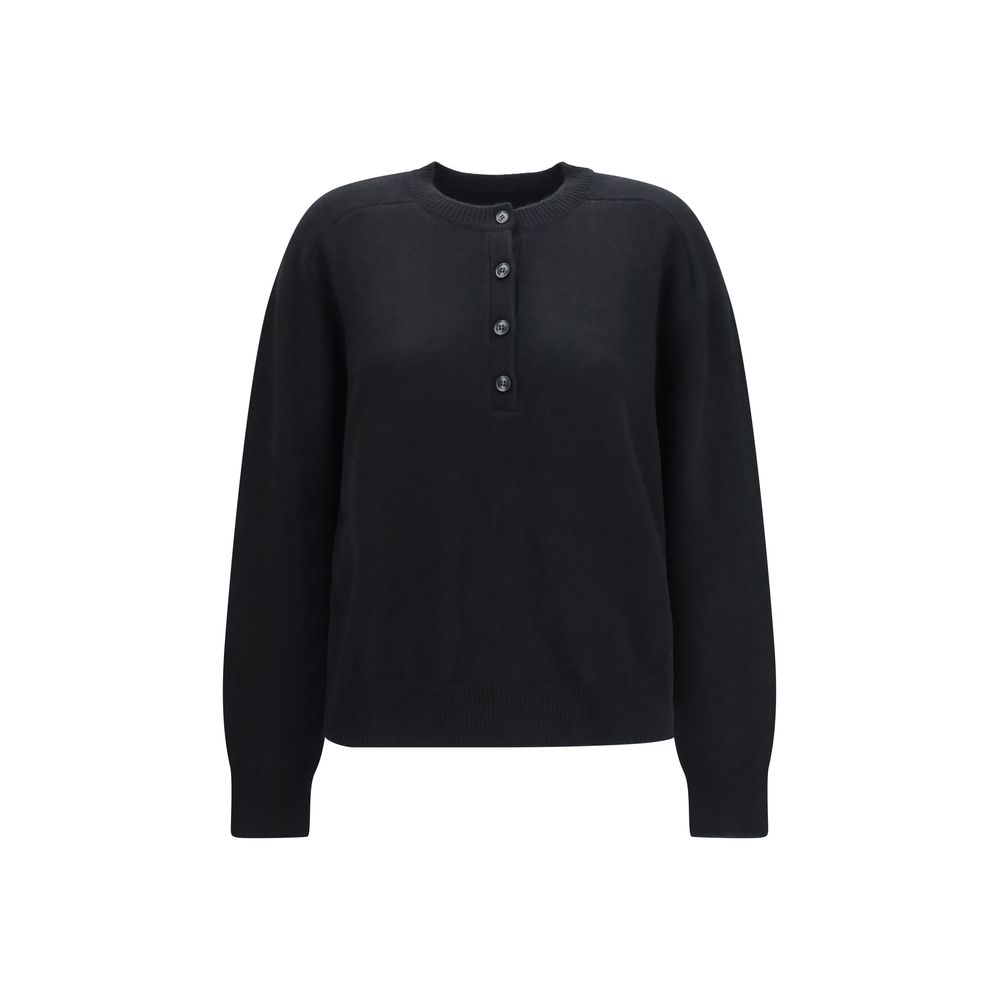 Black Cashmere Sweatshirt