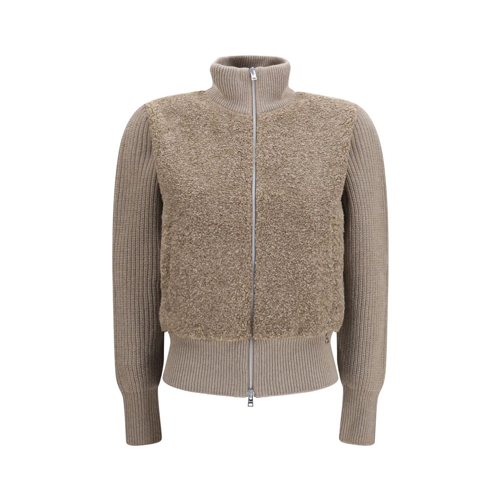 Beige Wool Oves Aries Cardigan