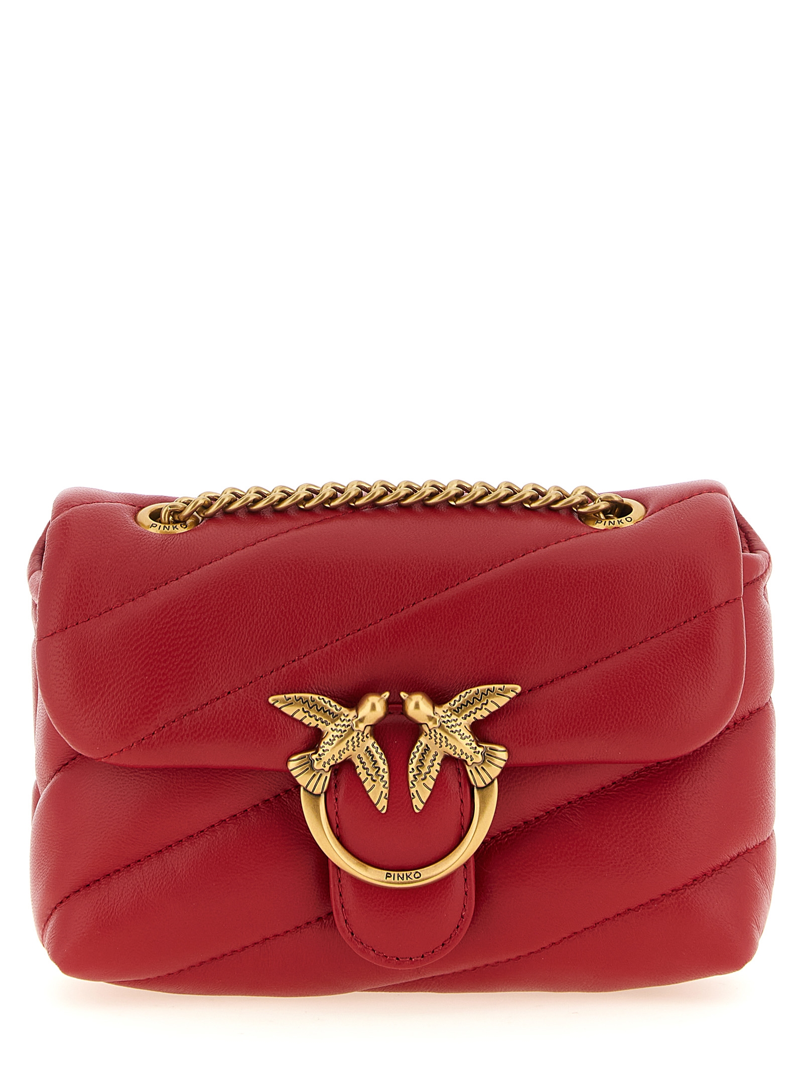 Multicolor Lamb Leather Crossbody Bag