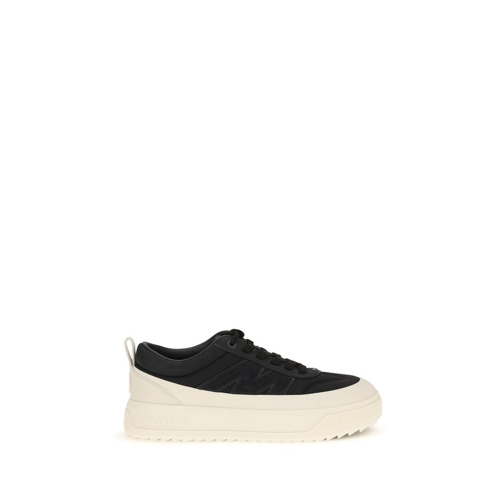 Black Calf Leather Bos Taurus Athletic Sneakers