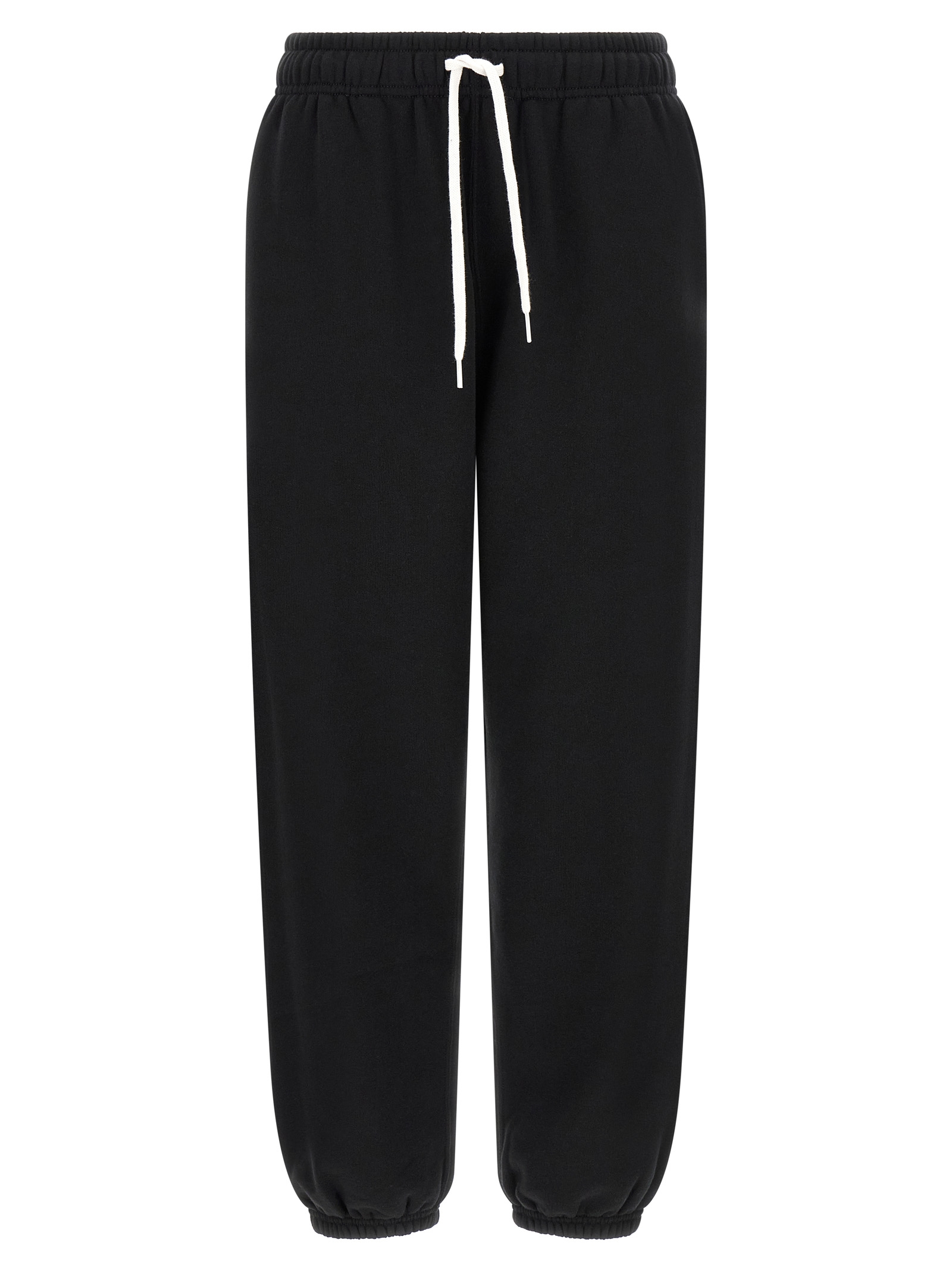 Black Cotton Joggers (Workout Pants)