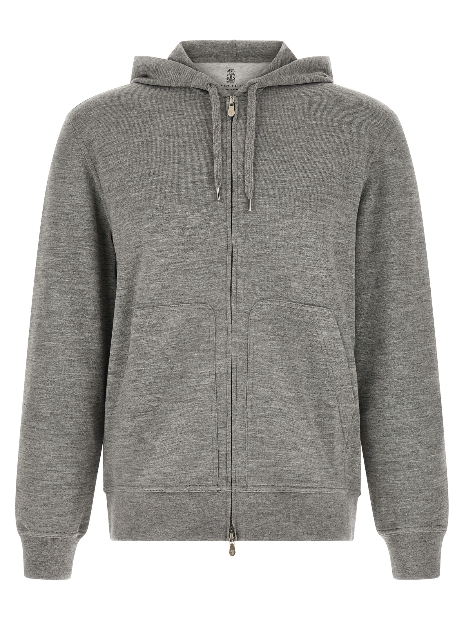 Gray Cashmere Sweatshirt
